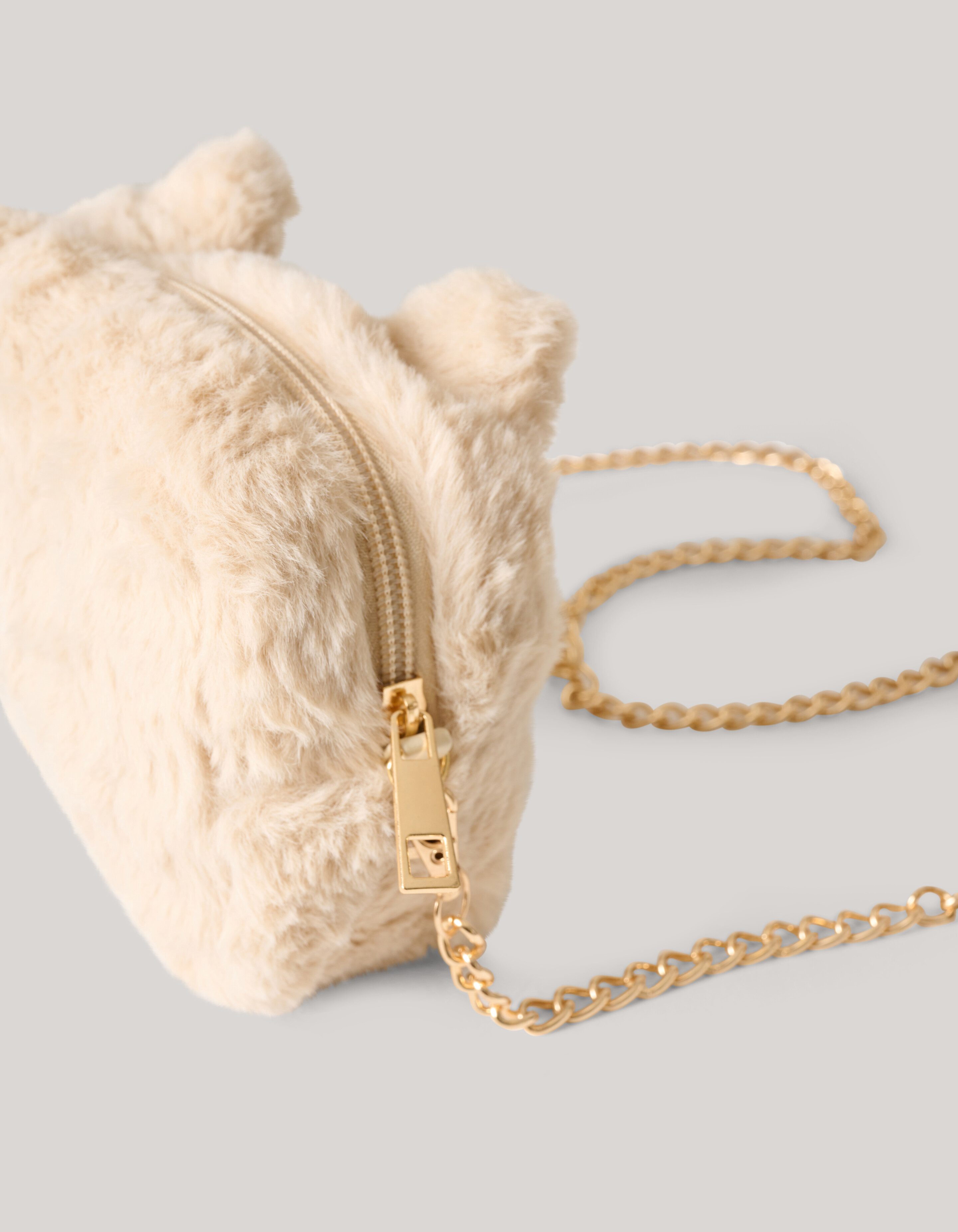 Glitzertasche Beige SHOEBY ACCESSOIRES