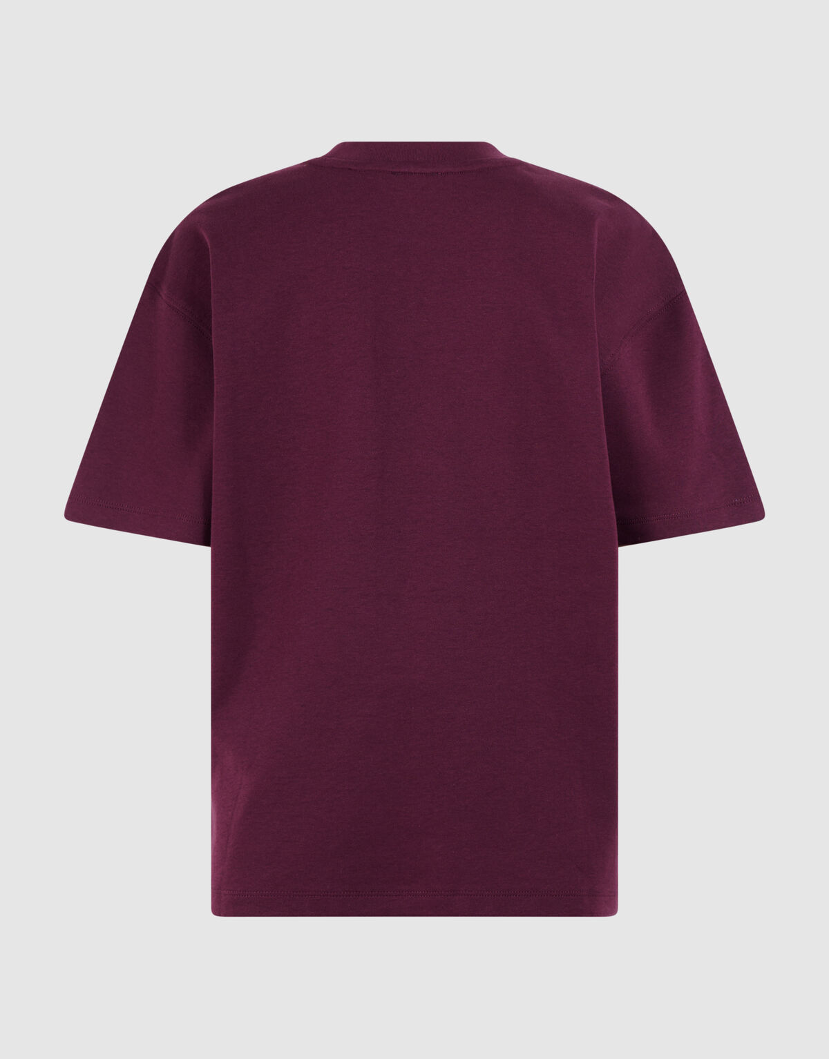 Label-T-Shirt Dunkelrot SHOEBY BOYS