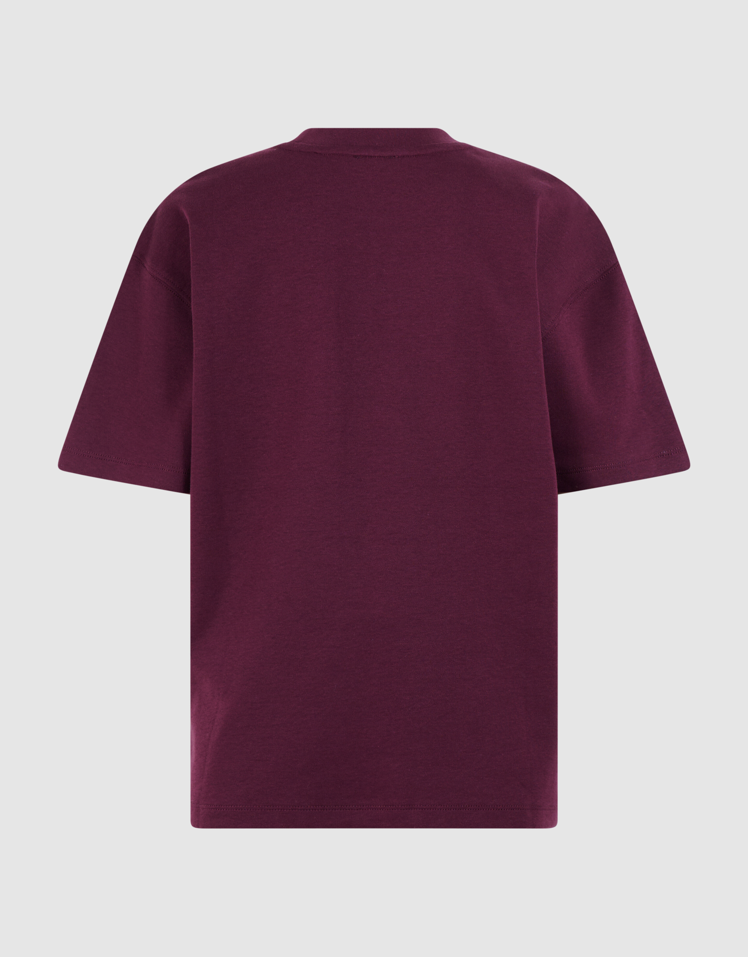 Label-T-Shirt Dunkelrot SHOEBY BOYS