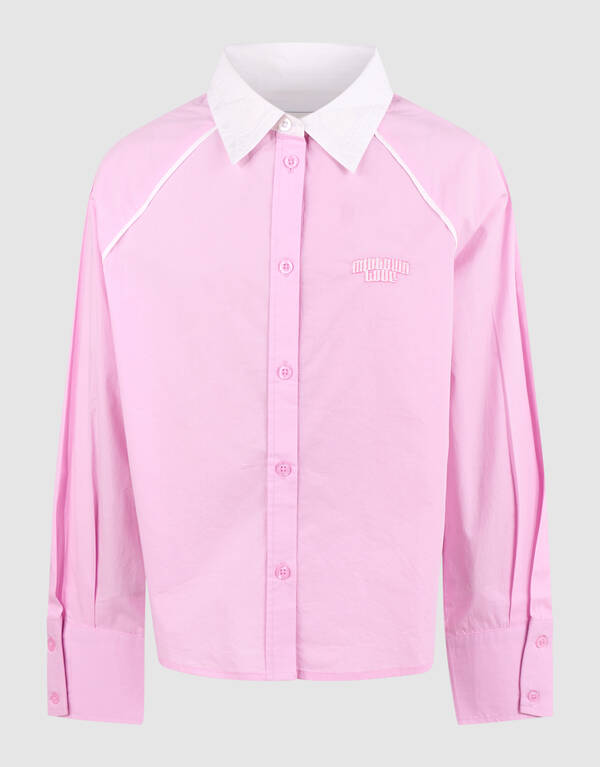 Piping Bluse Hellrosa SHOEBY GIRLS