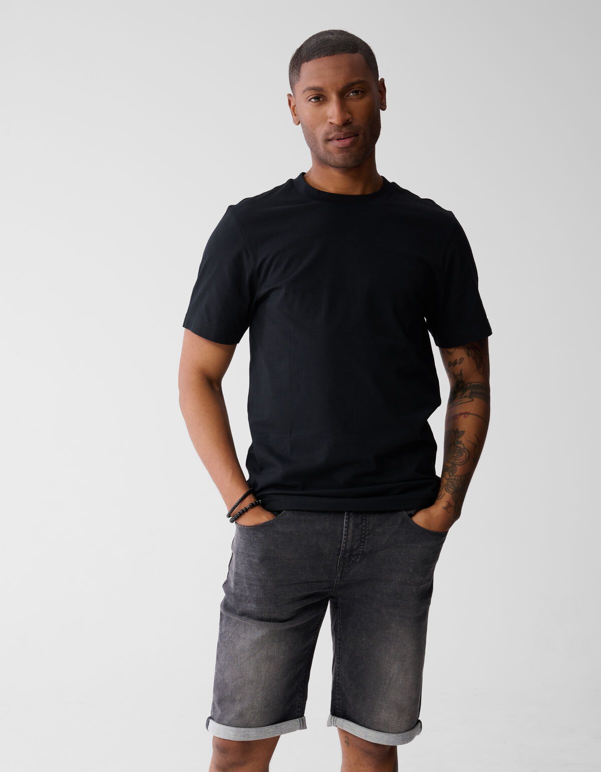 Artwork T-shirt Schwarz SHOEBY MEN