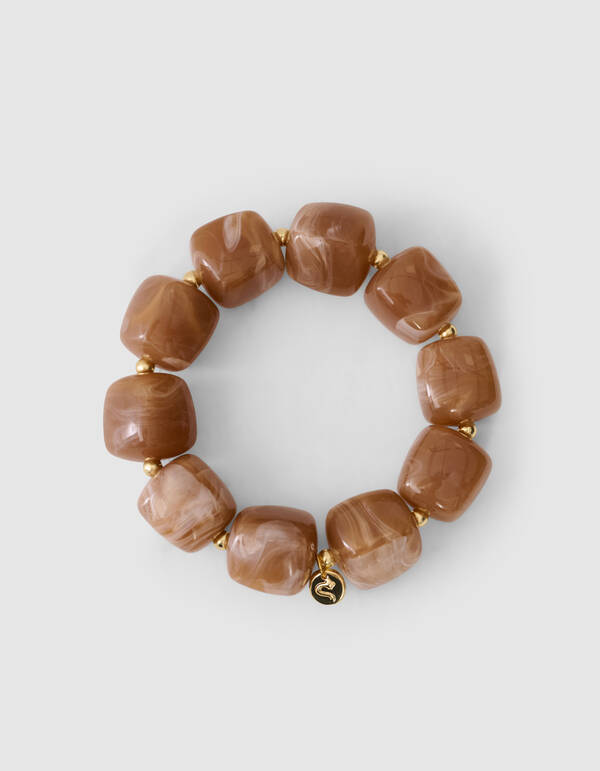 Steinarmband Braun SHOEBY ACCESSOIRES