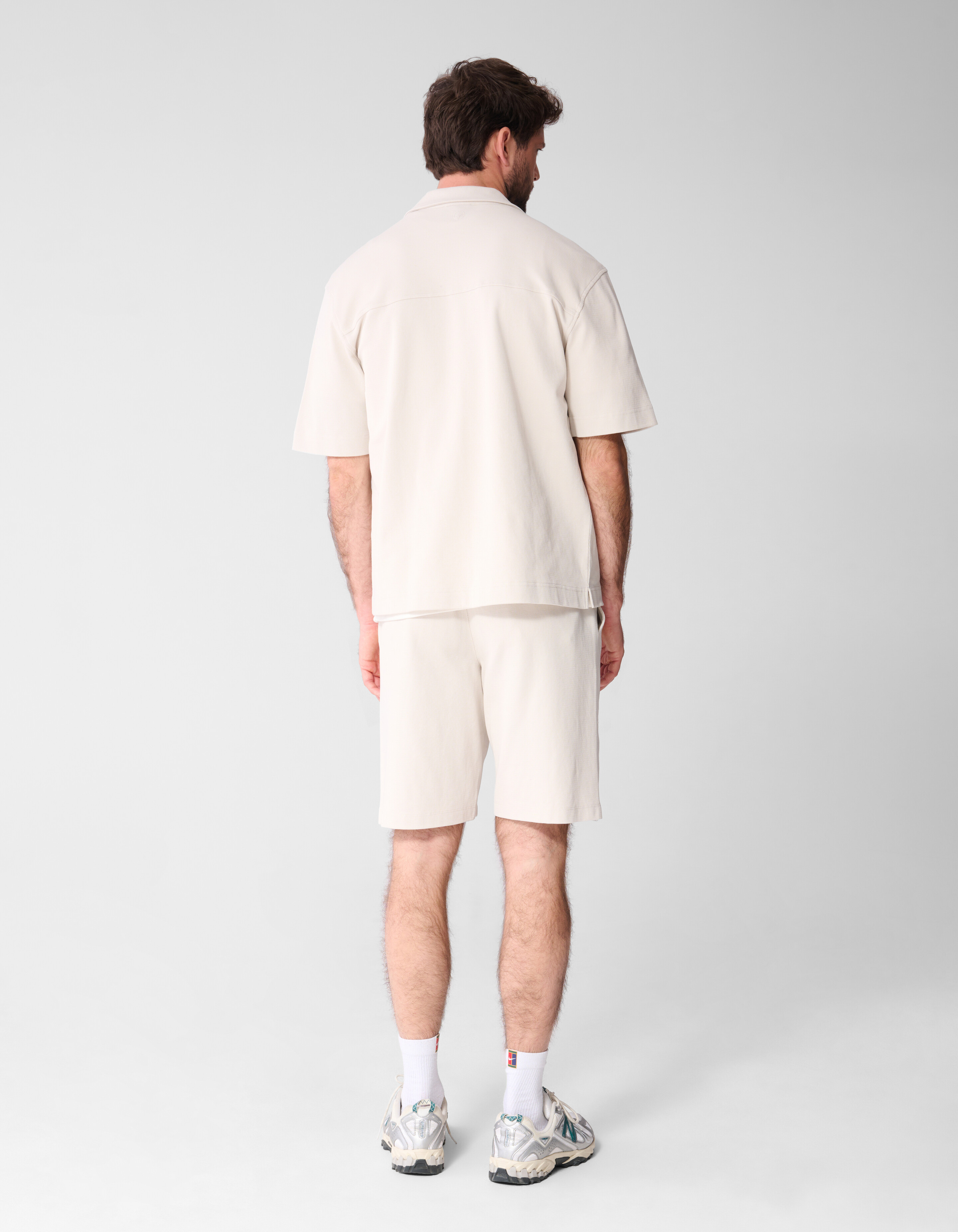 Zip Overshirt Hellgrau SHOEBY MEN