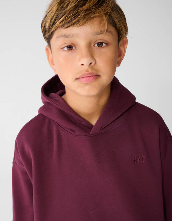Chill Hoodie Dunkelrot SHOEBY BOYS