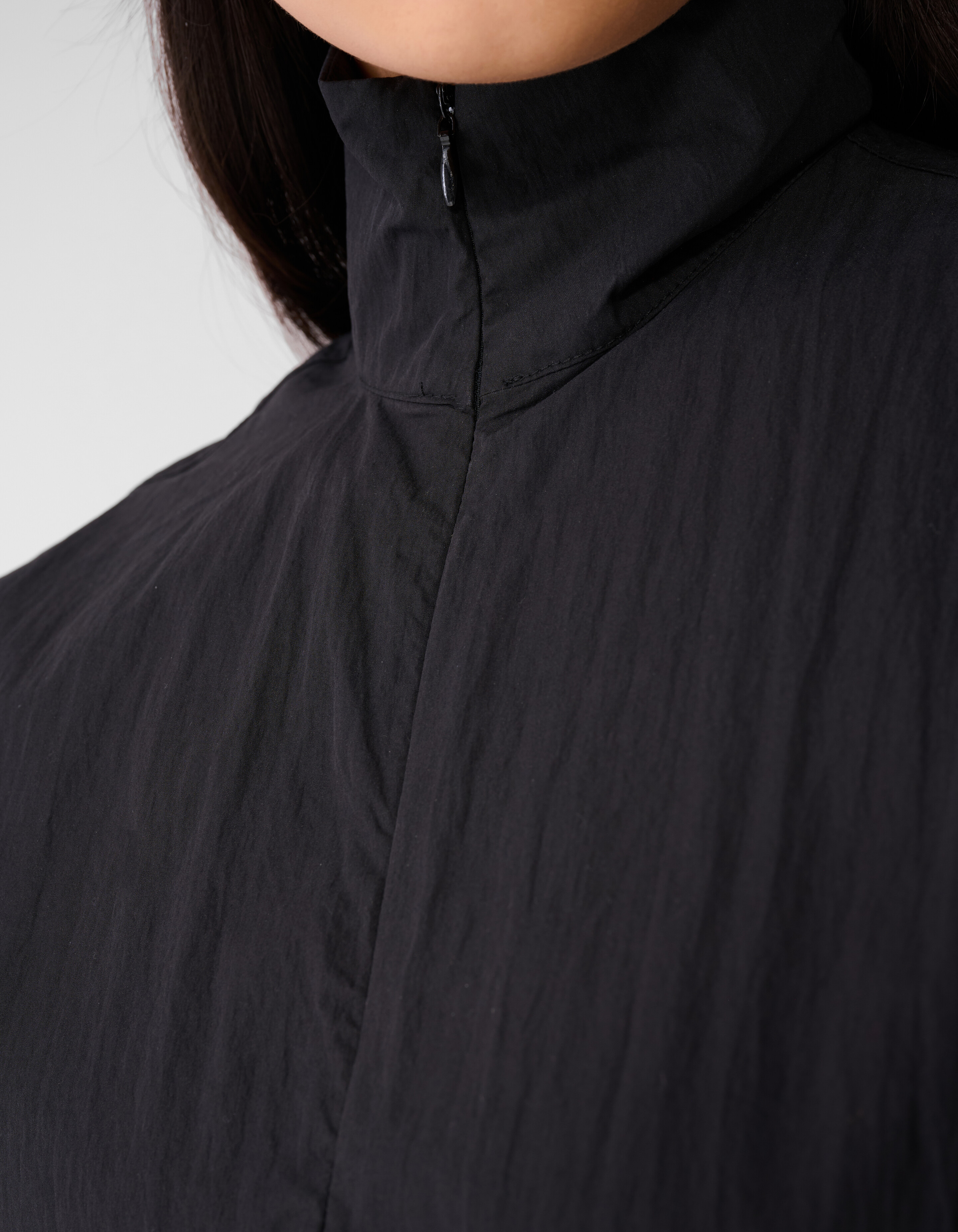 Oversized Balloon Fit Bluse Schwarz SHOEBY WOMEN