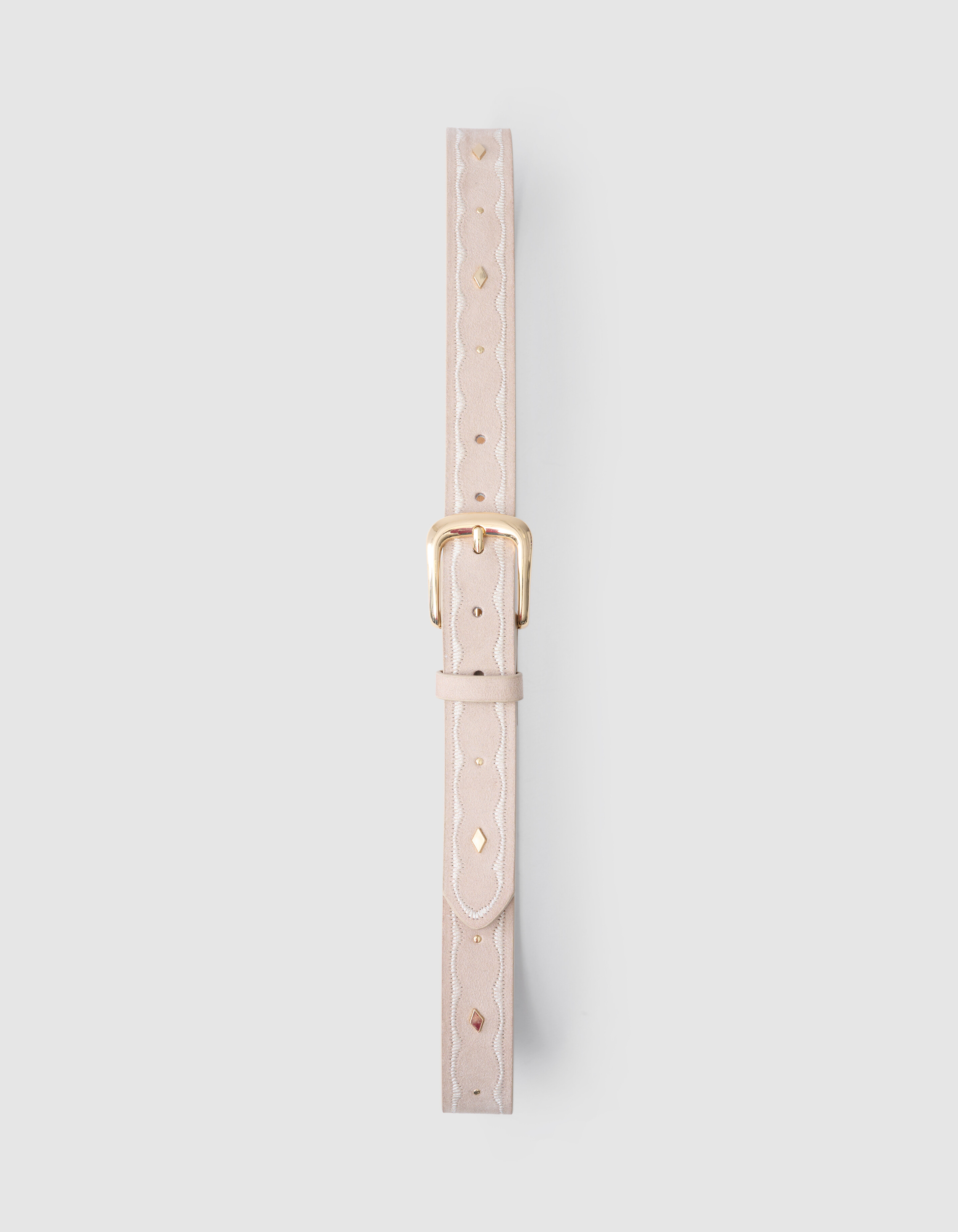 Nietengürtel Off White SHOEBY ACCESSOIRES
