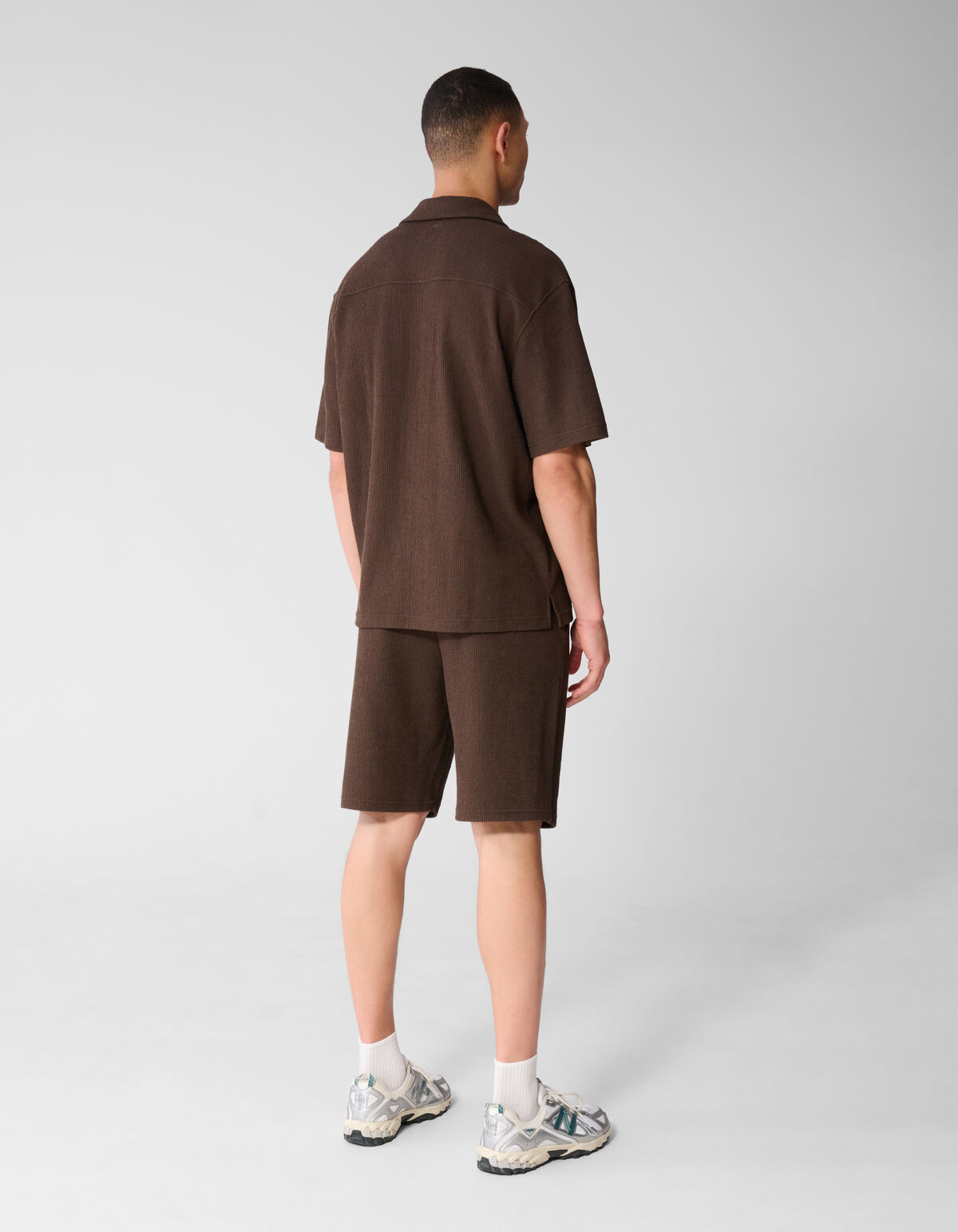Rippen kurz dunkelbraun SHOEBY MEN