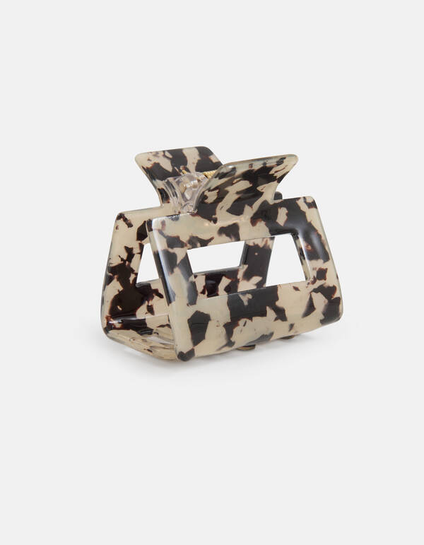 Haarspange Beige/Schwarz SHOEBY ACCESSOIRES