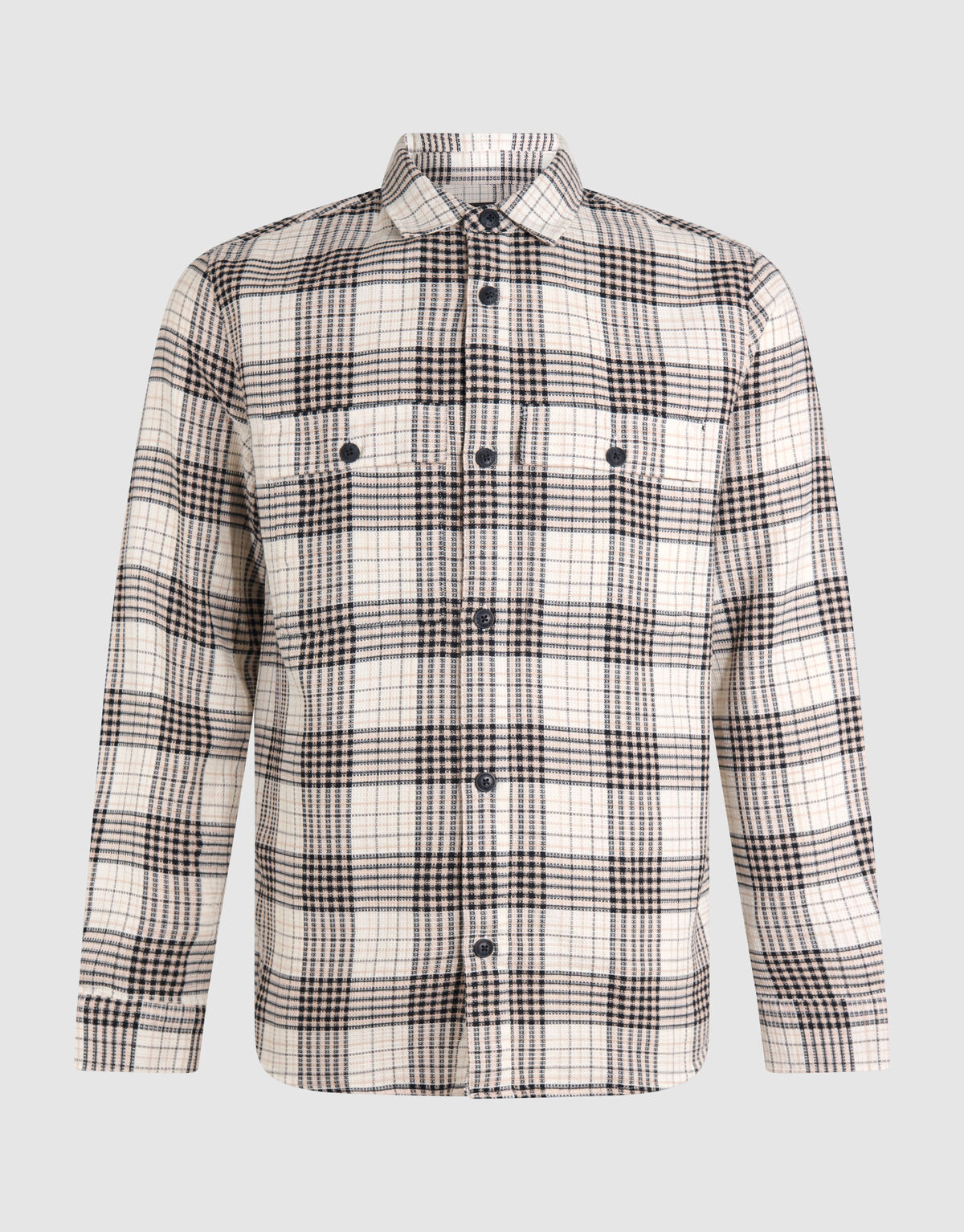 Ruiten Overshirt Gebrochen Weiß SHOEBY MEN