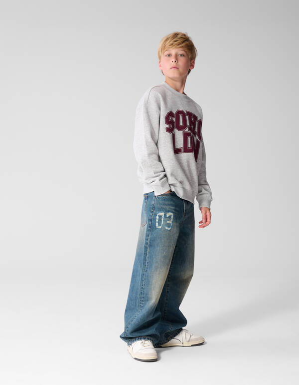 Soho London Pullover Grau SHOEBY BOYS