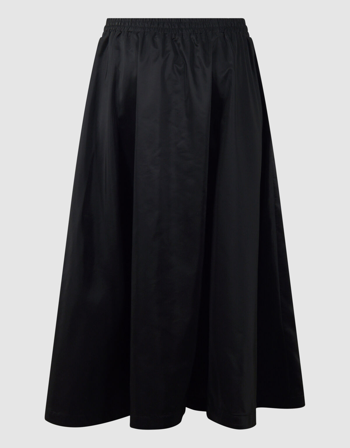 Weit geschnittener sportlicher Maxi-Rock Schwarz SHOEBY WOMEN