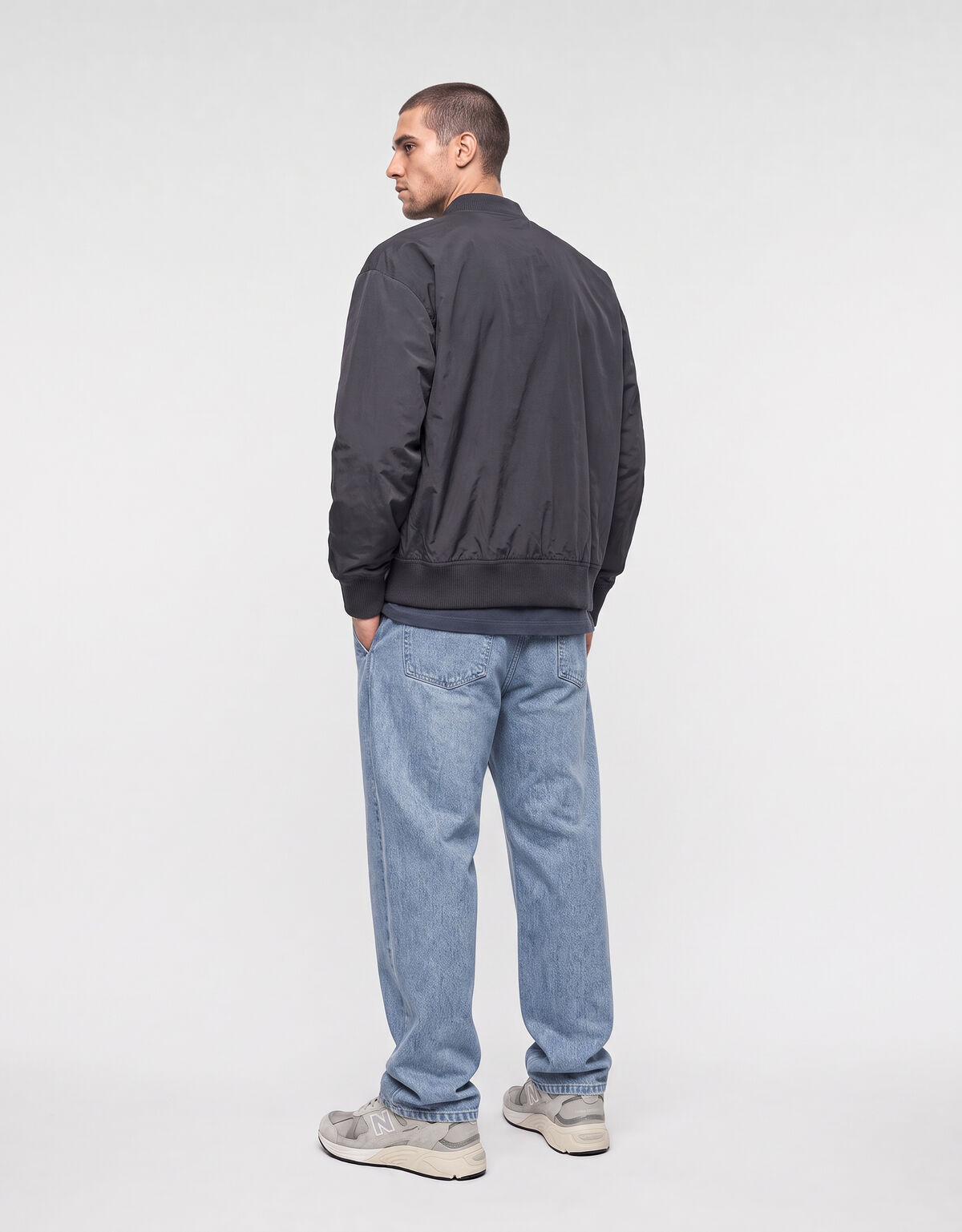 Bomberjacke Dunkelgrau SHOEBY MEN
