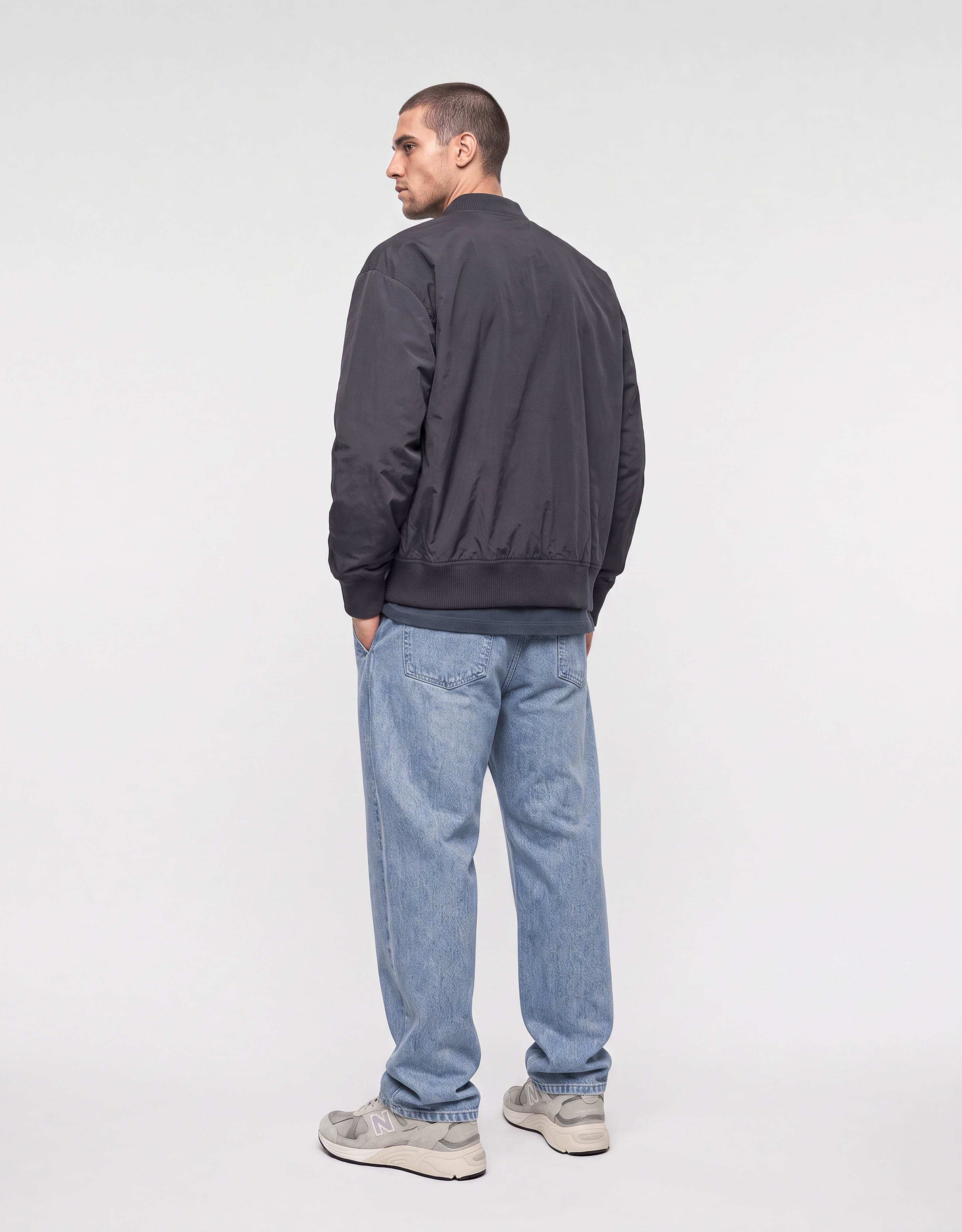 Bomberjacke Dunkelgrau SHOEBY MEN