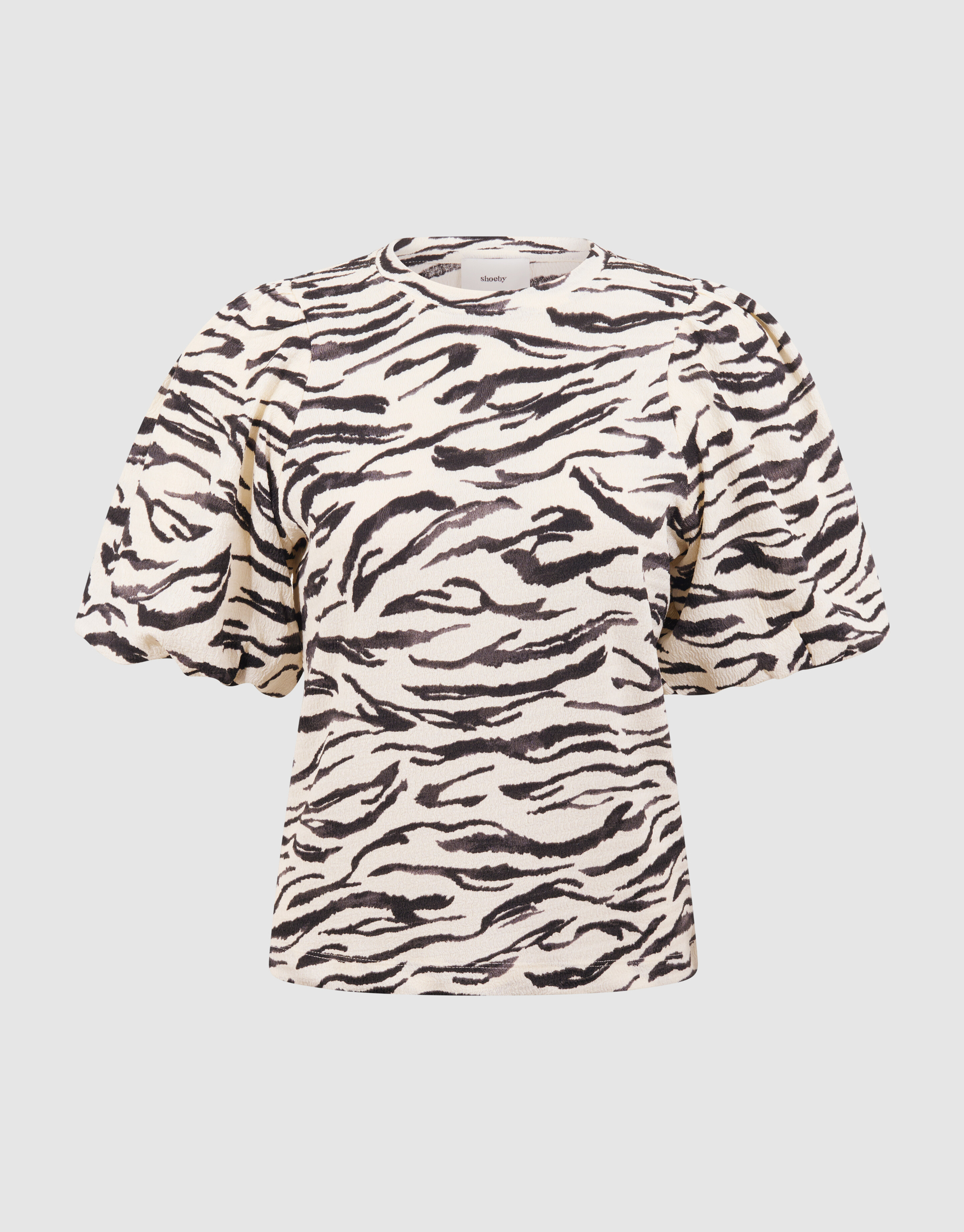 Crinkle Balloon Top Gebrochen Wei&szlig; SHOEBY WOMEN