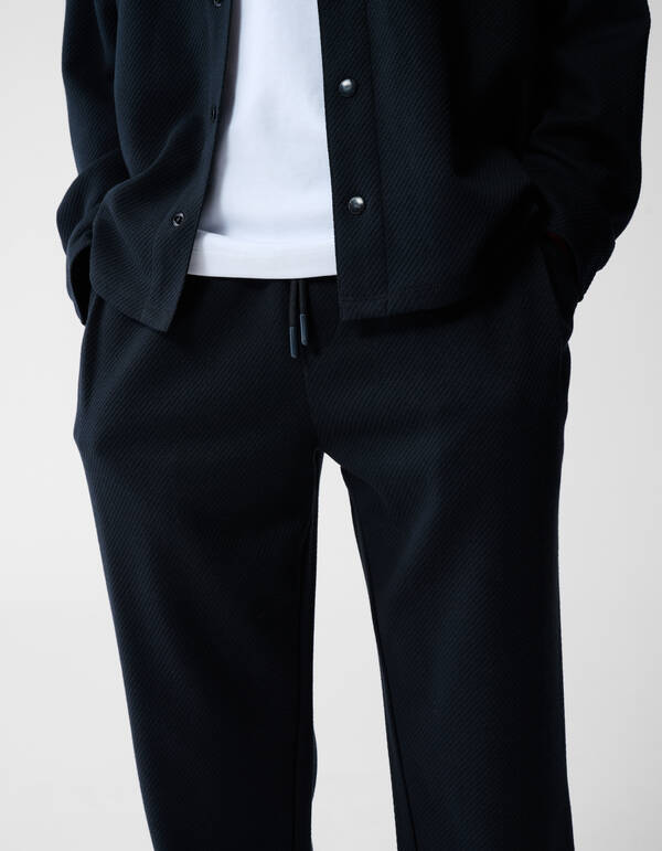 Struktur Hose Dunkelgrau SHOEBY BOYS