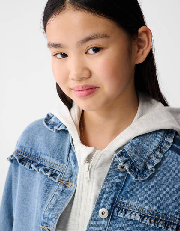 Sportliche Jeansjacke Blau SHOEBY GIRLS