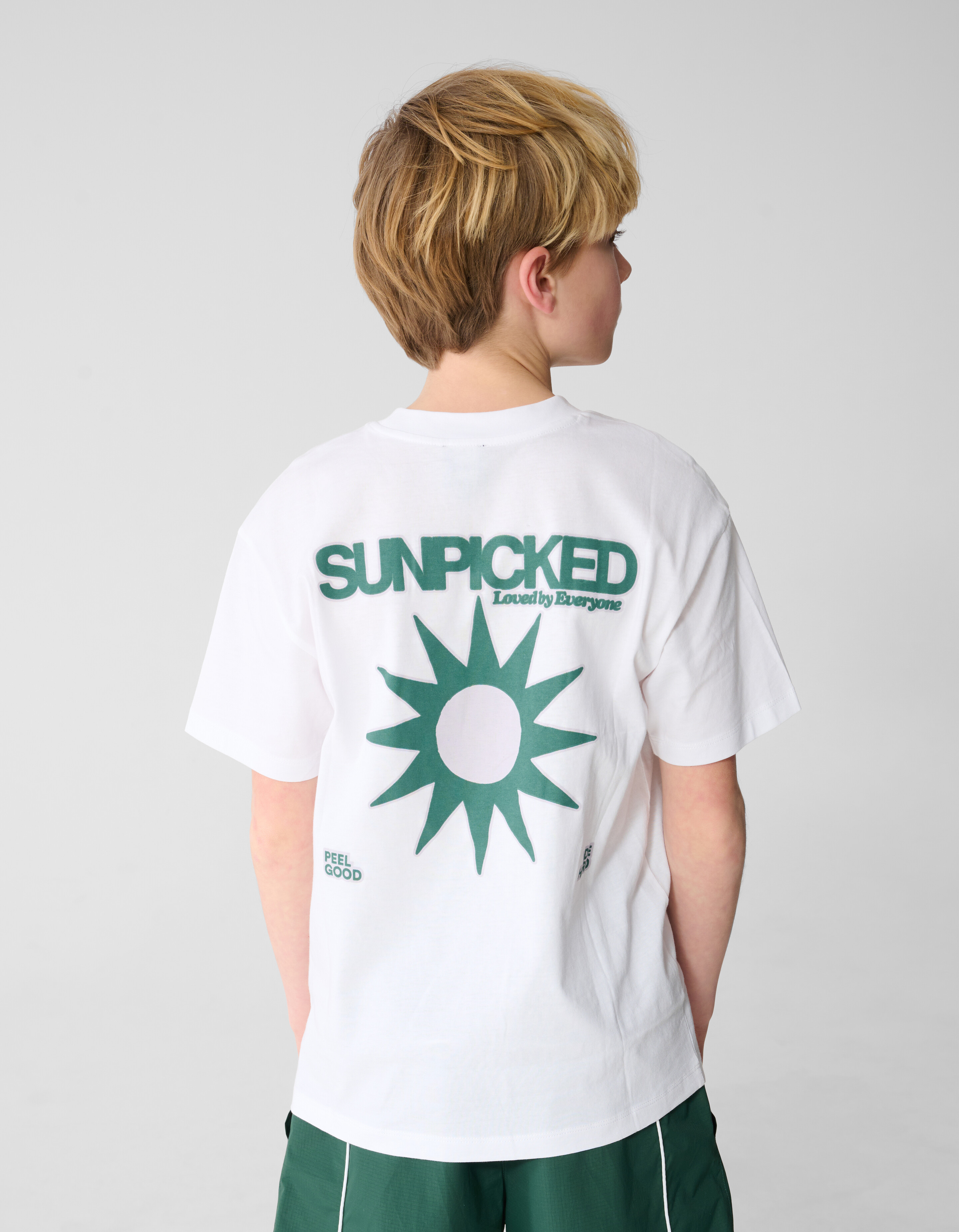 Sunpicked Artwork T-Shirt Wei&szlig; SHOEBY BOYS