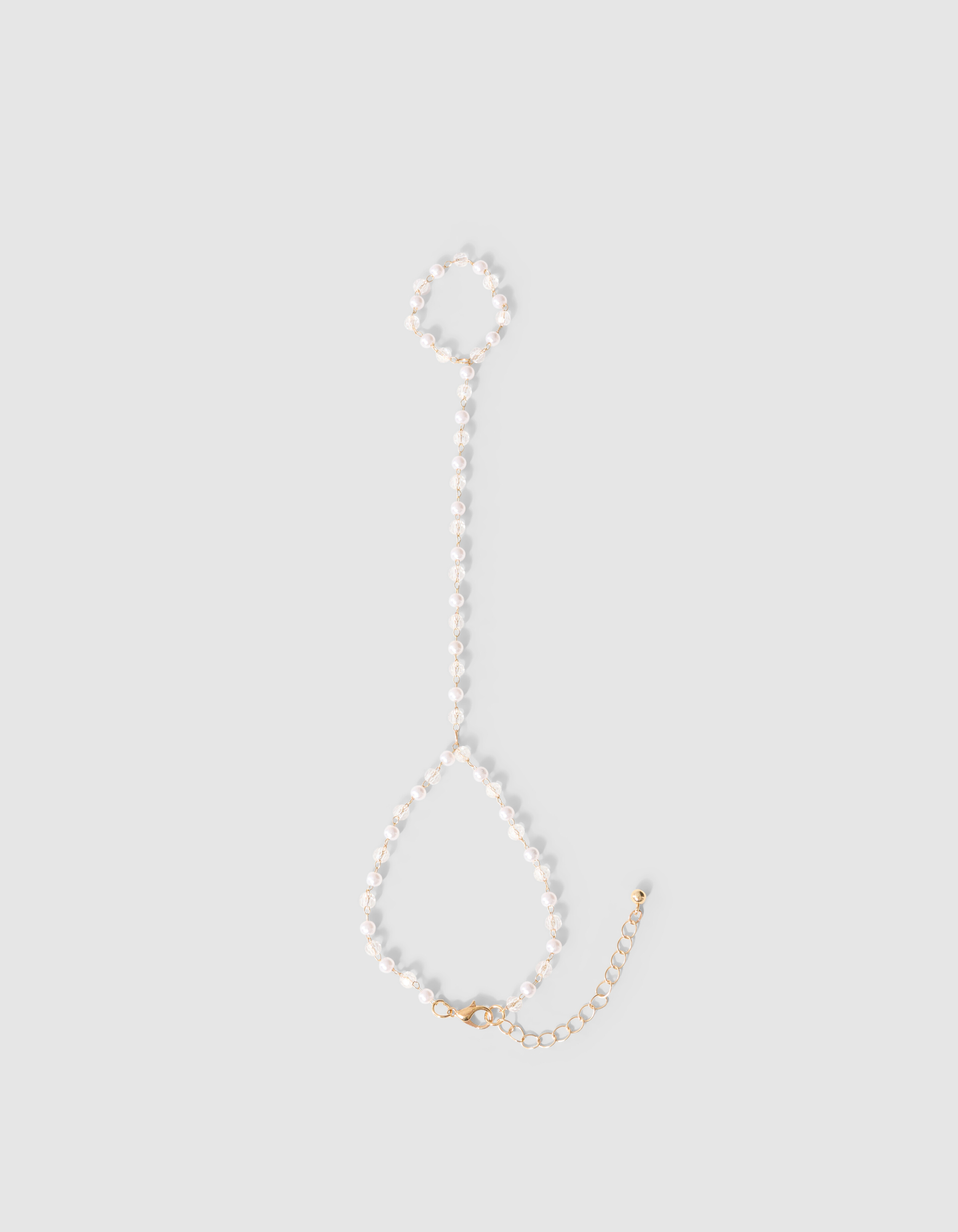 Parel Hand Chain Goud SHOEBY ACCESSOIRES