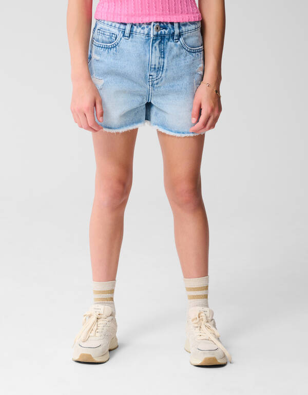 Destroy Denim Short SHOEBY GIRLS