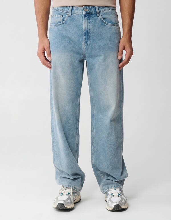 Baggy Fit Jeans Mediumstone L33 SHOEBY MEN