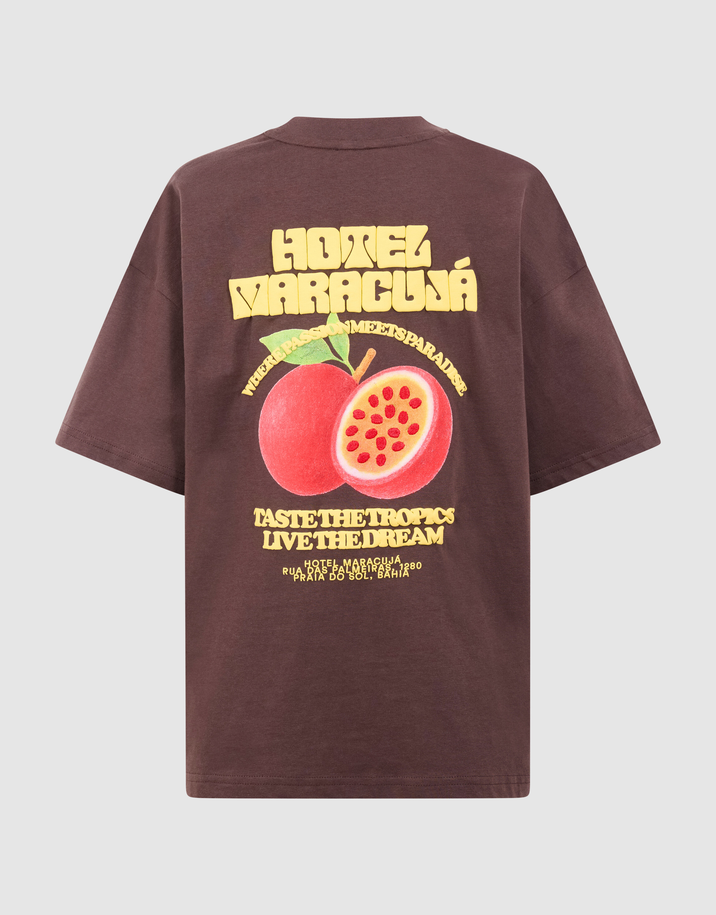 Hotel Artwork T-Shirt Dunkelbraun SHOEBY BOYS