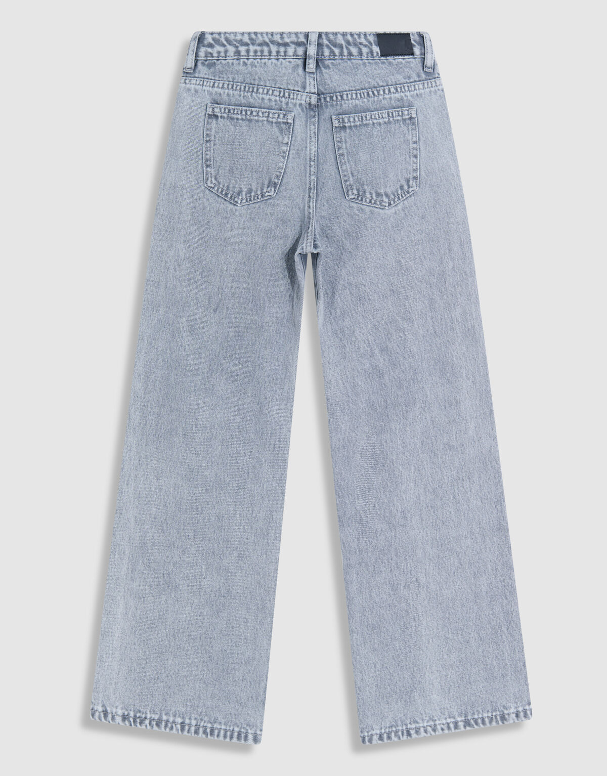 Rose Stud Straight Fit Jeans Hellgrau SHOEBY GIRLS