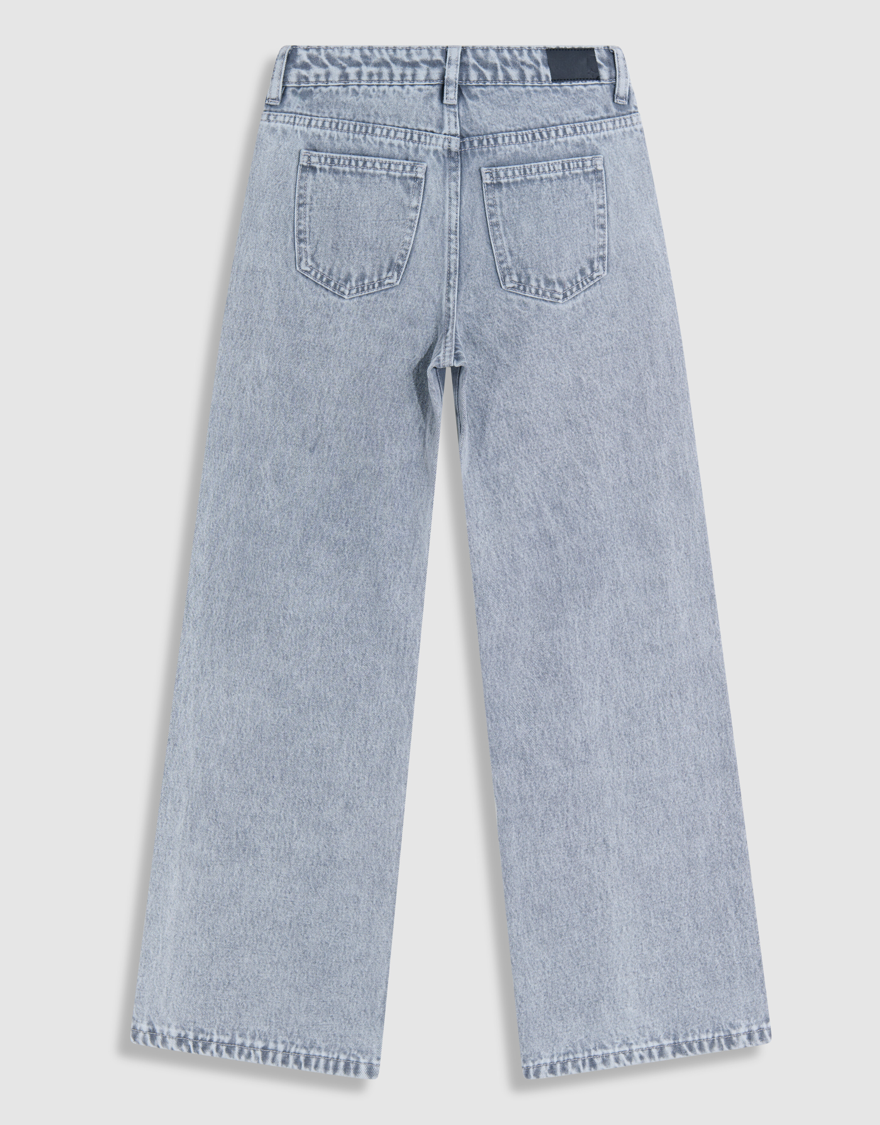 Rose Stud Straight Fit Jeans Hellgrau SHOEBY GIRLS