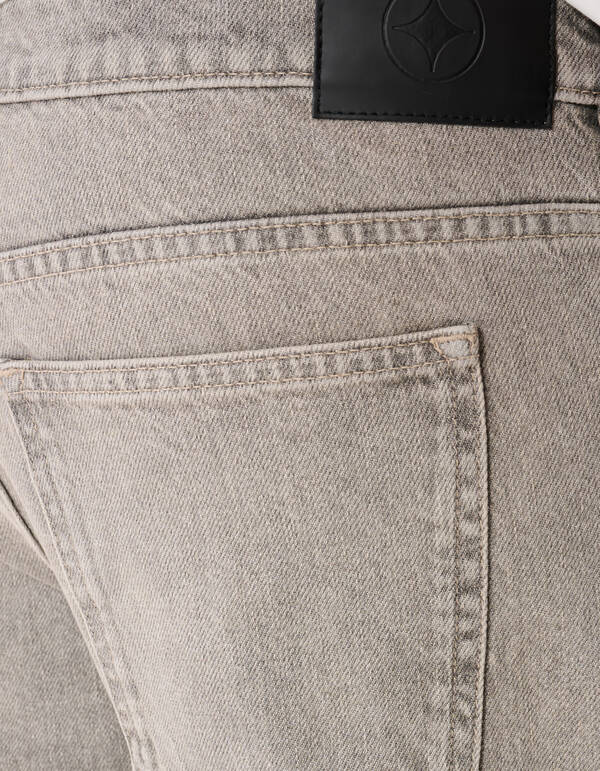 Straight Fit Jeans Sand L32 SHOEBY MEN