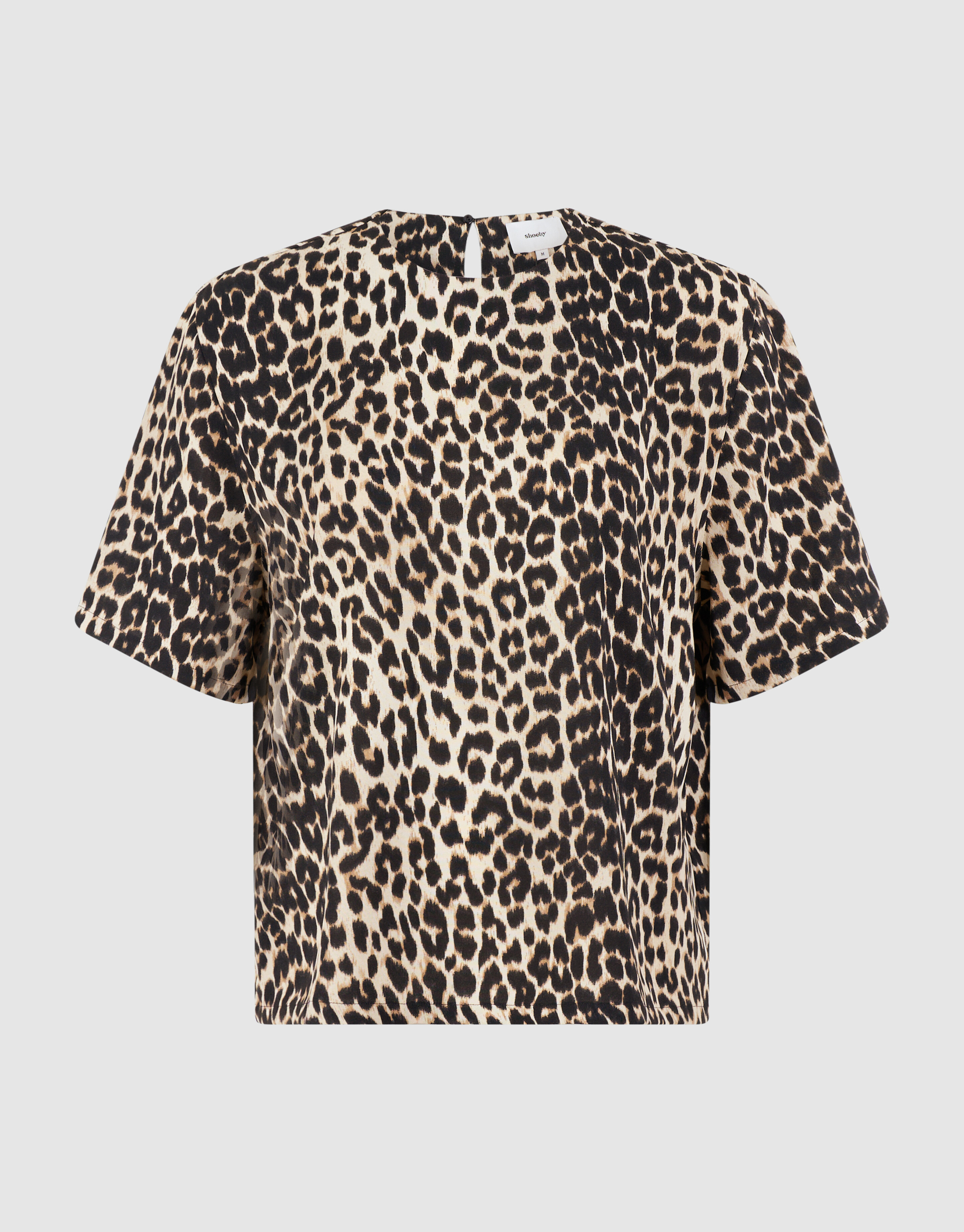 Leopard Twist Top Braun SHOEBY WOMEN