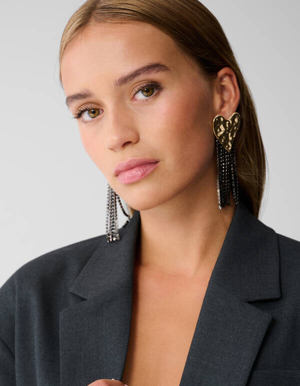 &Uuml;bergro&szlig;er Blazer Dunkelgrau SHOEBY WOMEN