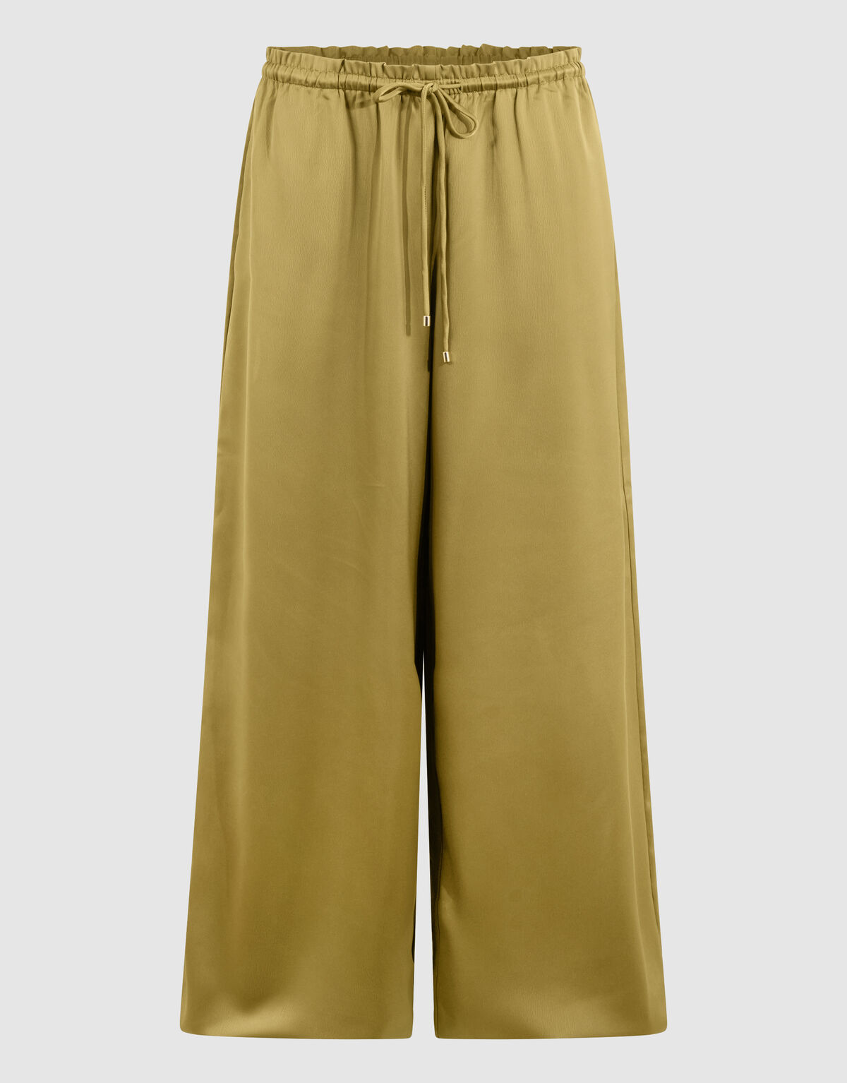 Satin Locker Sitzende Hose Gr&uuml;n SHOEBY WOMEN