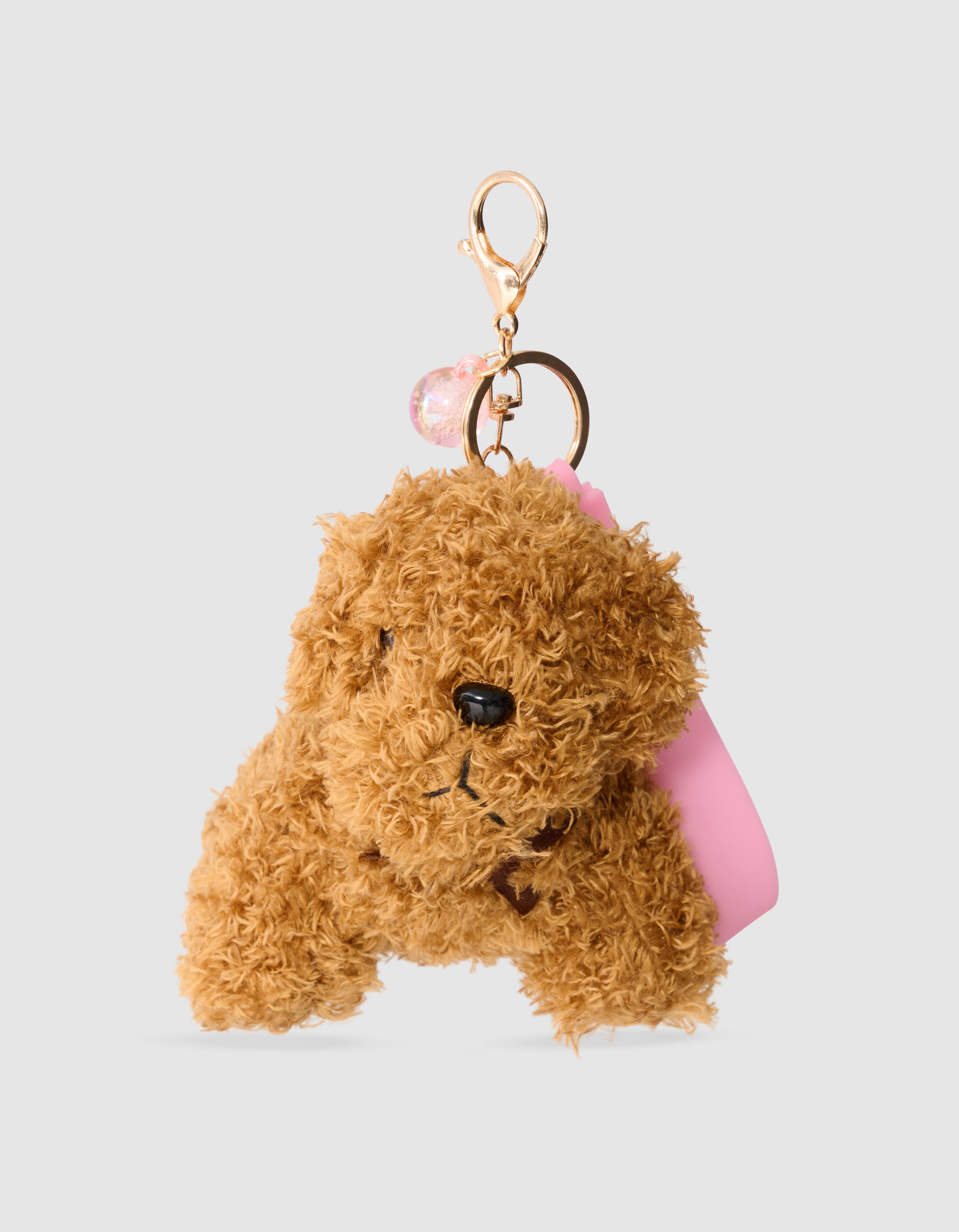 Hund Schl&uuml;sselanh&auml;nger Braun SHOEBY ACCESSOIRES