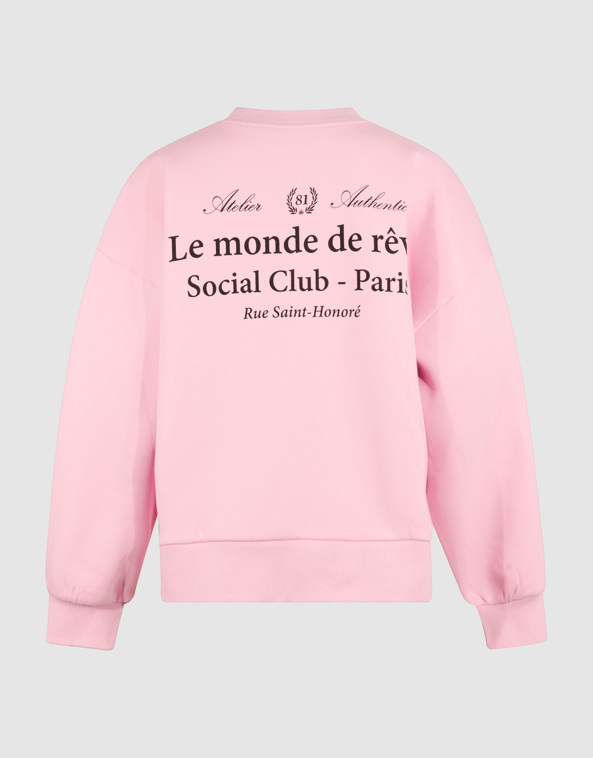 Social Club Artwork Pullover Rosa SHOEBY WOMEN