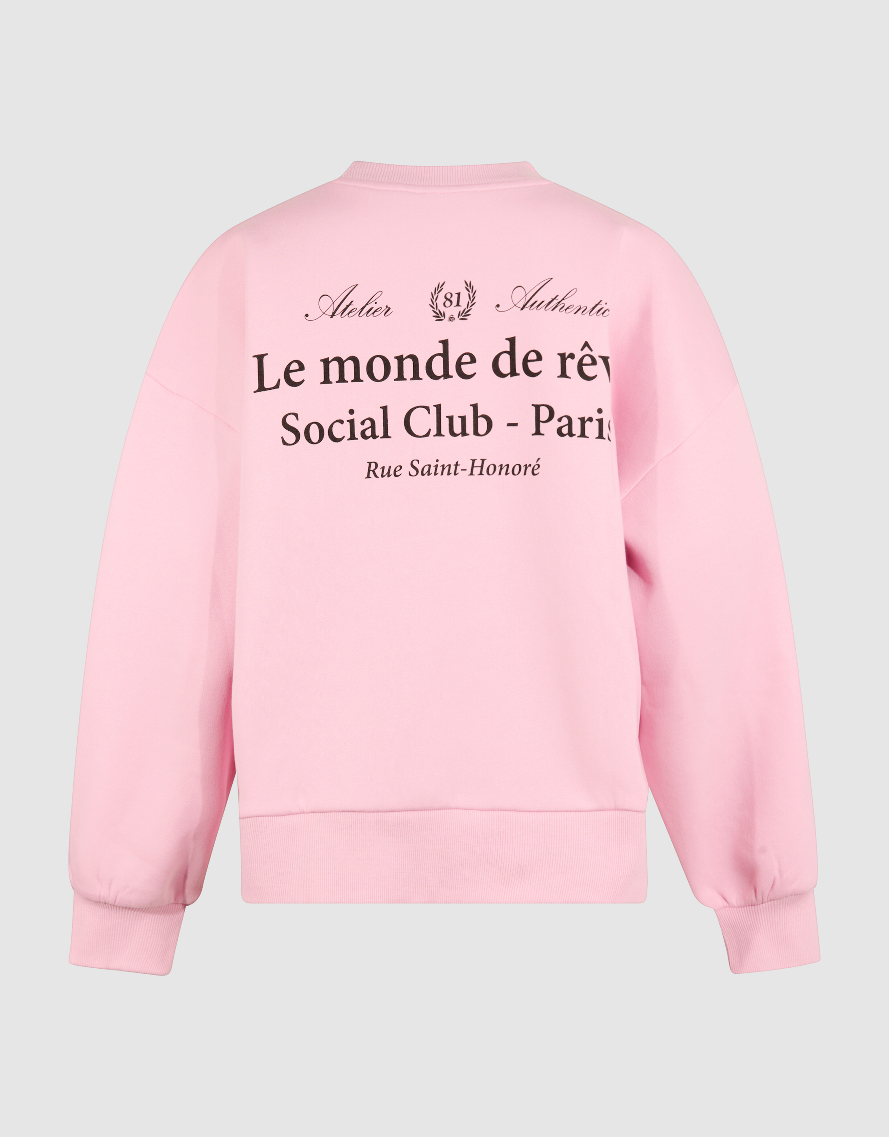 Social Club Artwork Pullover Rosa SHOEBY WOMEN