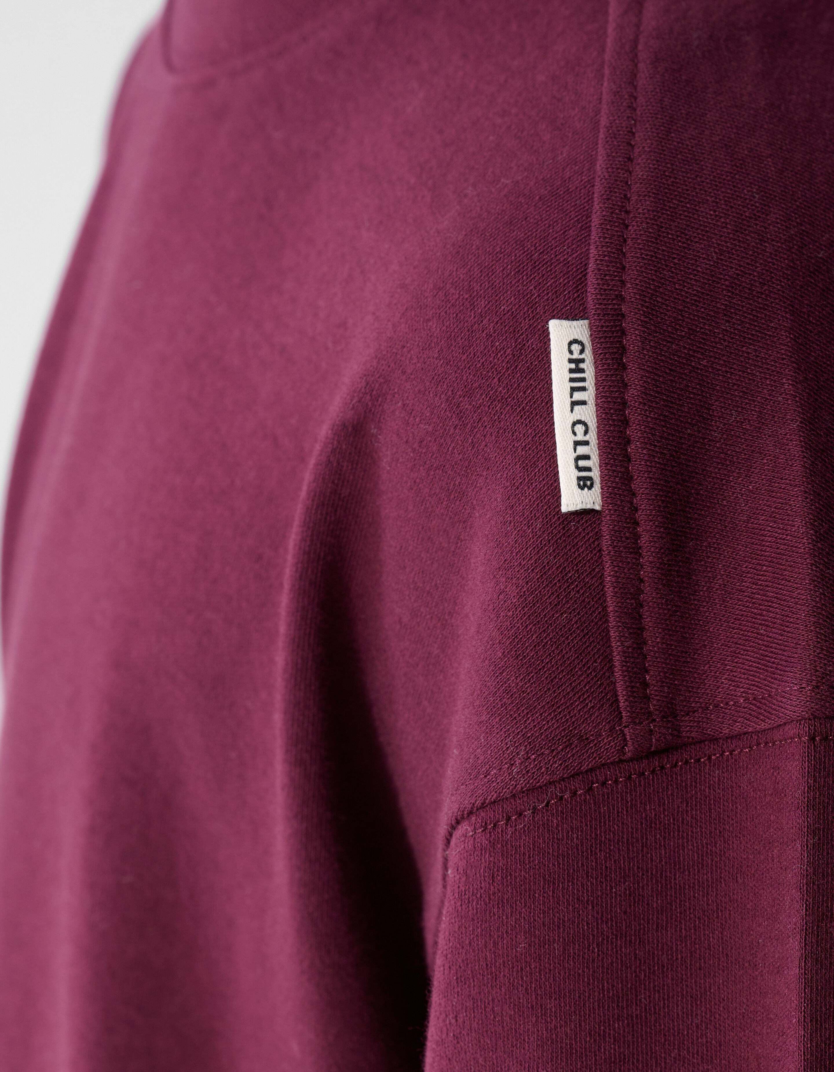 Label-T-Shirt Dunkelrot SHOEBY BOYS