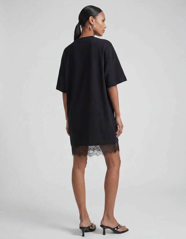 Kanten Mini Kleid Schwarz SHOEBY WOMEN