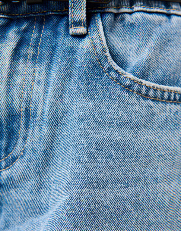 Parel Weite-Jeans Blau SHOEBY GIRLS