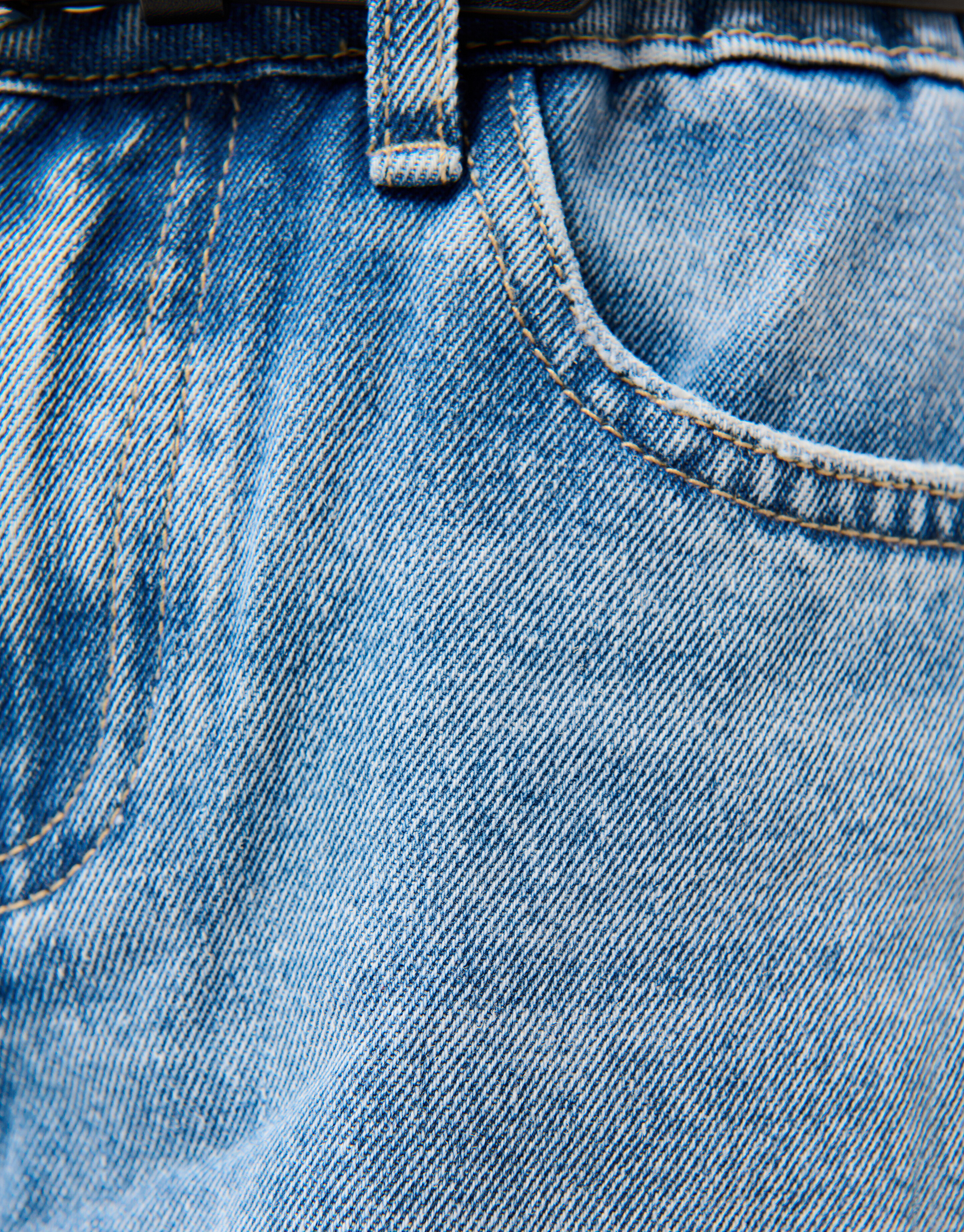 Parel Weite-Jeans Blau SHOEBY GIRLS