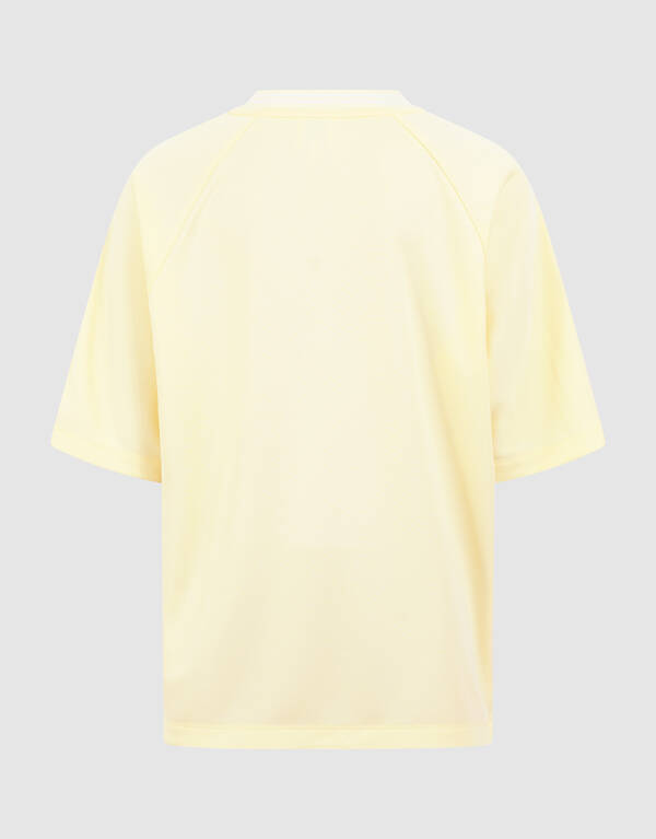 Seoul Baseball-T-Shirt Hellgelb SHOEBY GIRLS