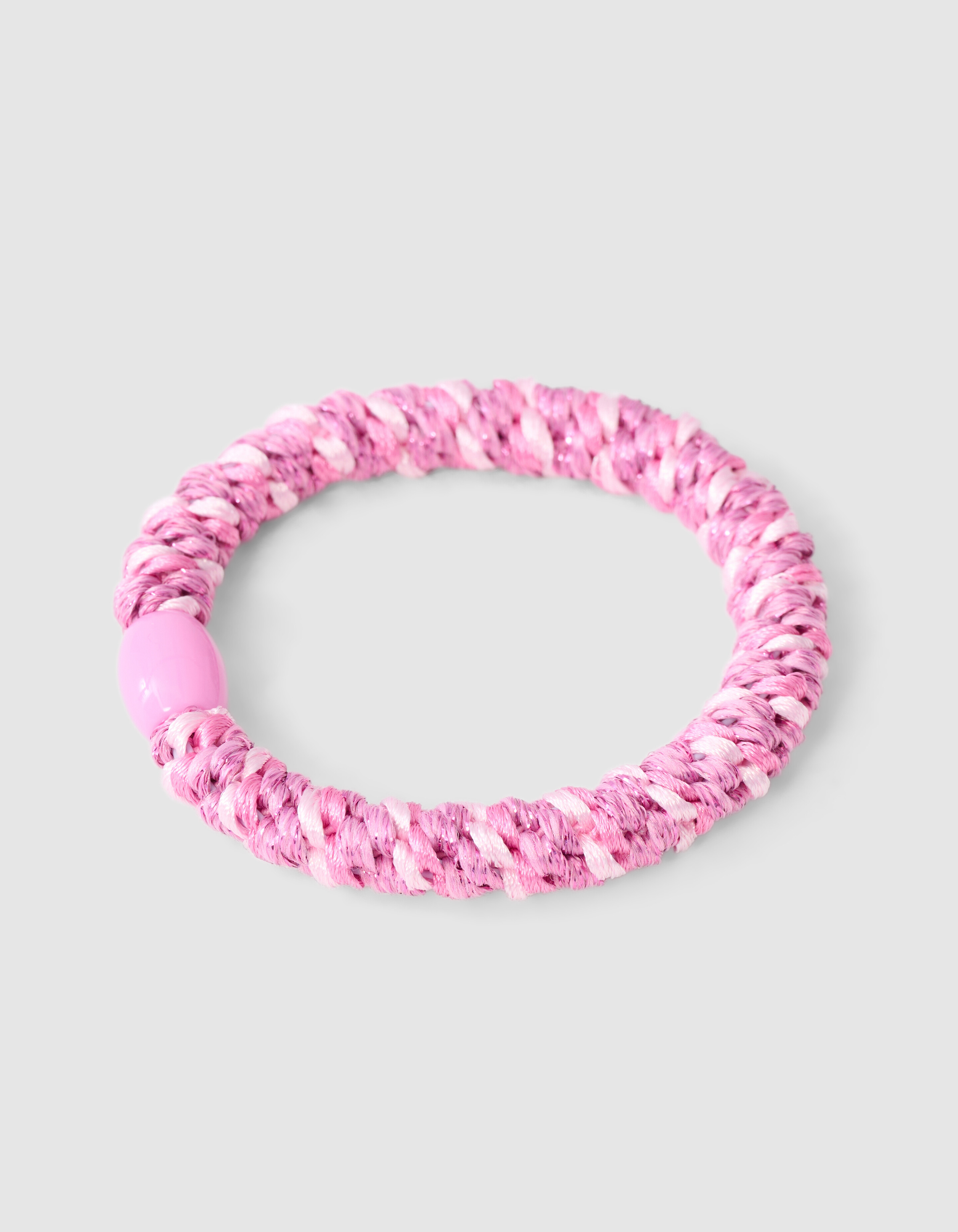 Lurex Haarelastiek Roze SHOEBY ACCESSOIRES