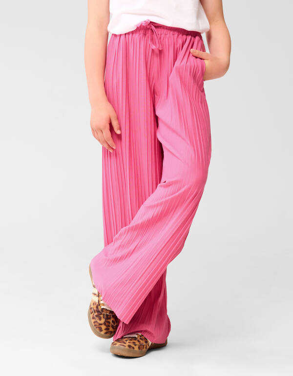 Plissee Weite Hosen Rosa SHOEBY GIRLS