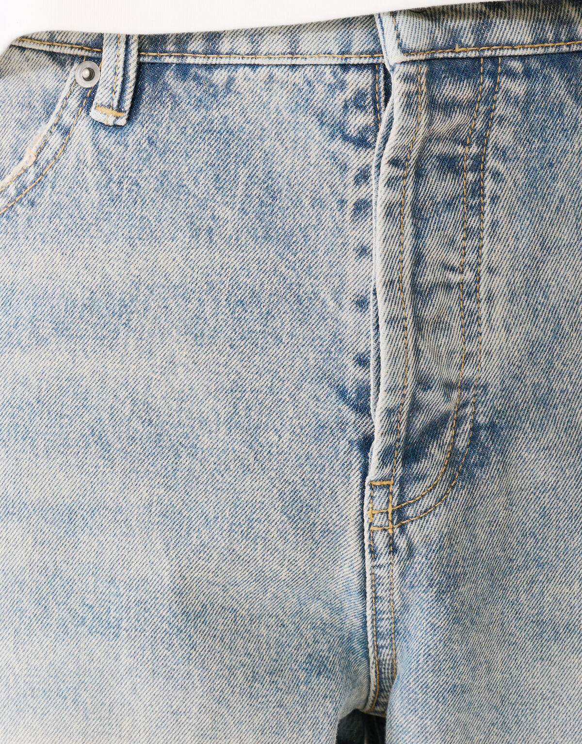 Baggy Fit Jeans Waschblau/Grau L32 SHOEBY MEN