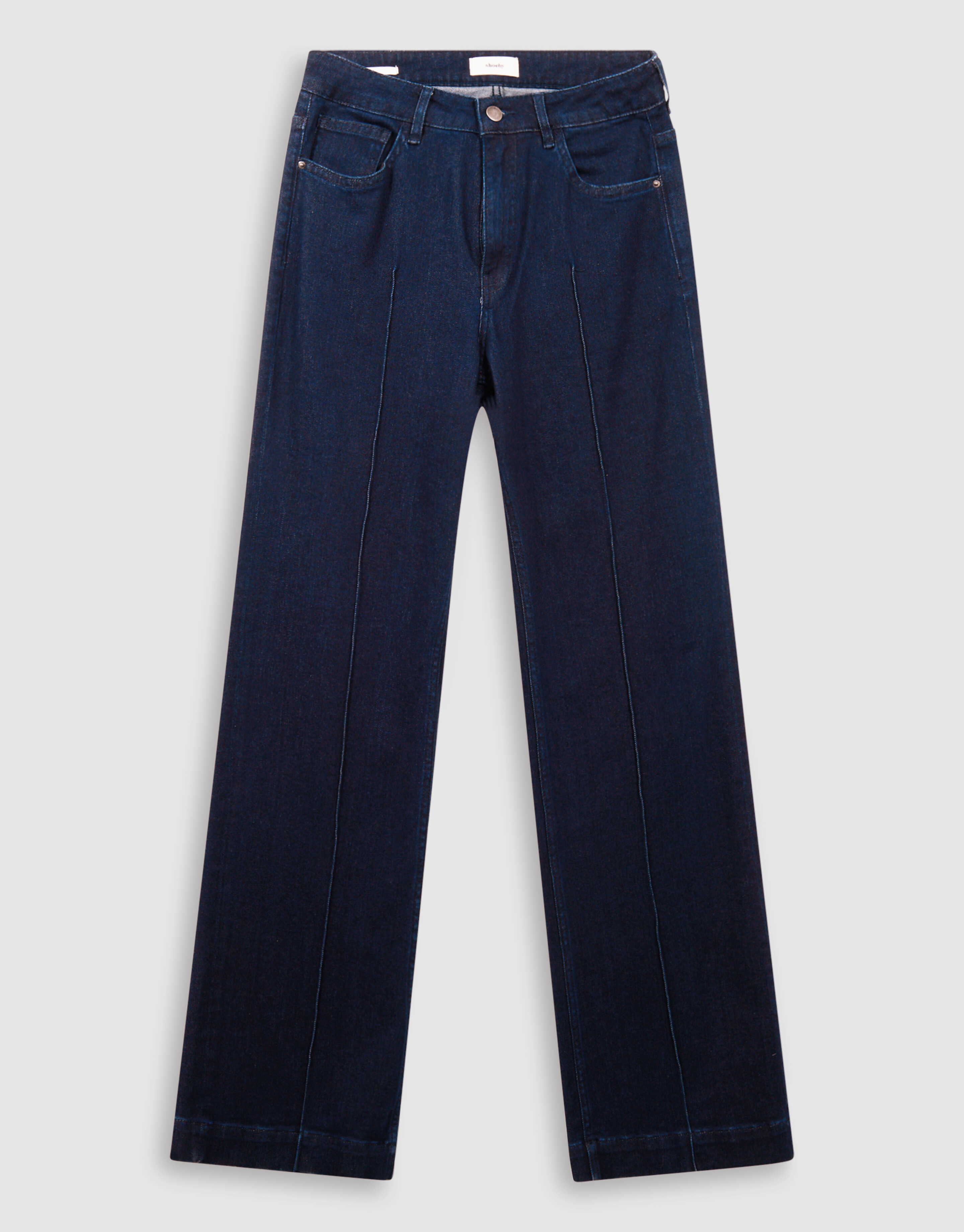 Flared Fit Jeans Dunkelblau SHOEBY WOMEN