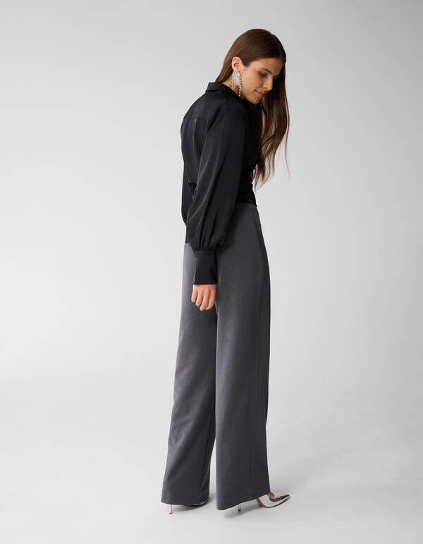 Knotenbluse Schwarz von Mieke SHOEBY WOMEN