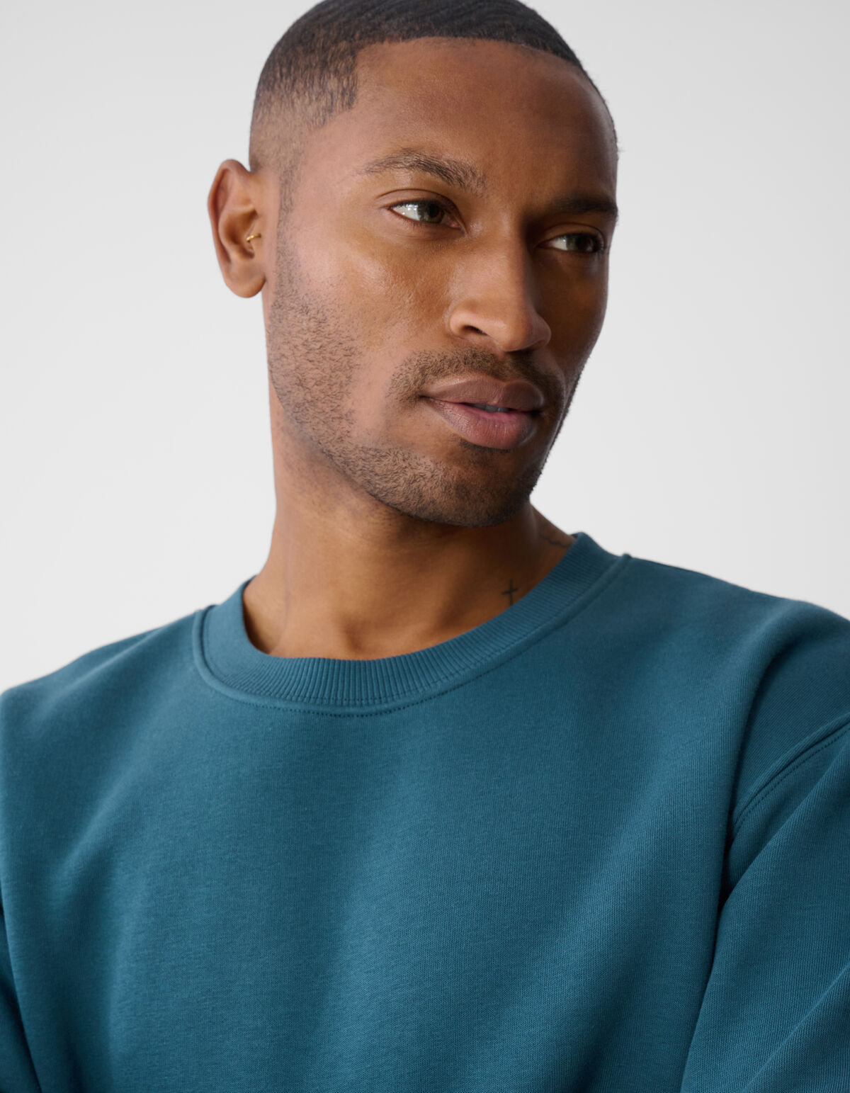 Cord Artwork Pullover Dunkelgr&uuml;n SHOEBY MEN