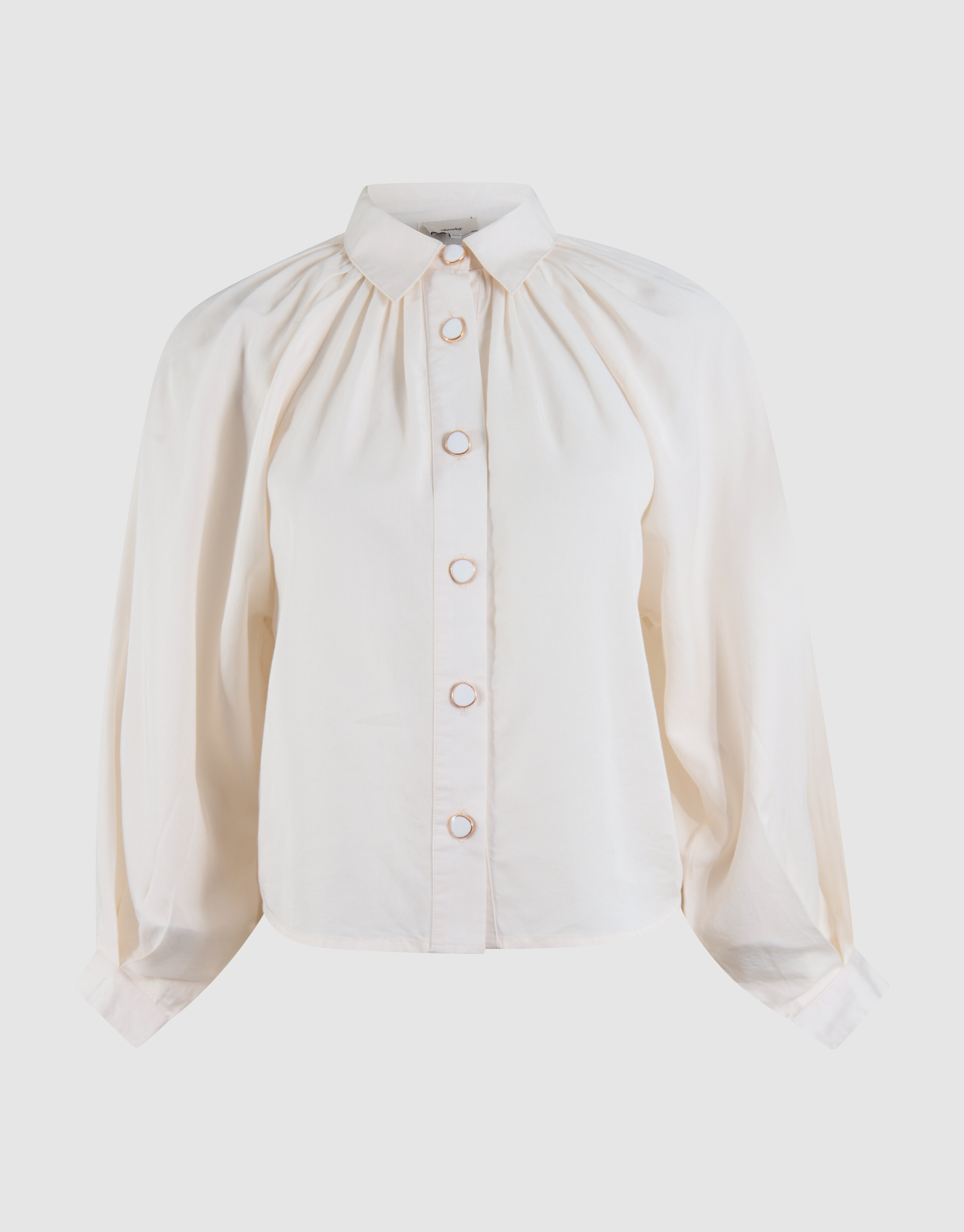 Soft Twill Bluse Off-White SHOEBY WOMEN