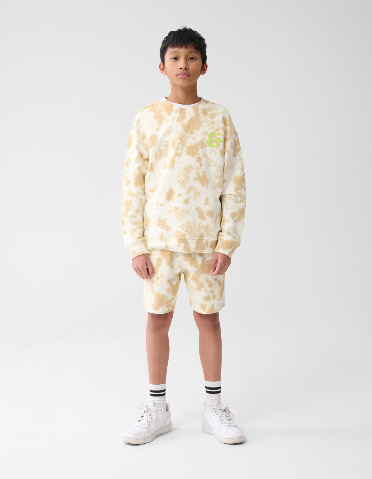 Tie Dye Short Beige SHOEBY BOYS