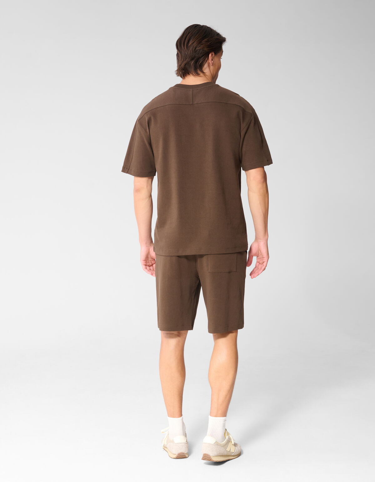 Entspannter Sitz Kurze Dunkelbraun SHOEBY MEN