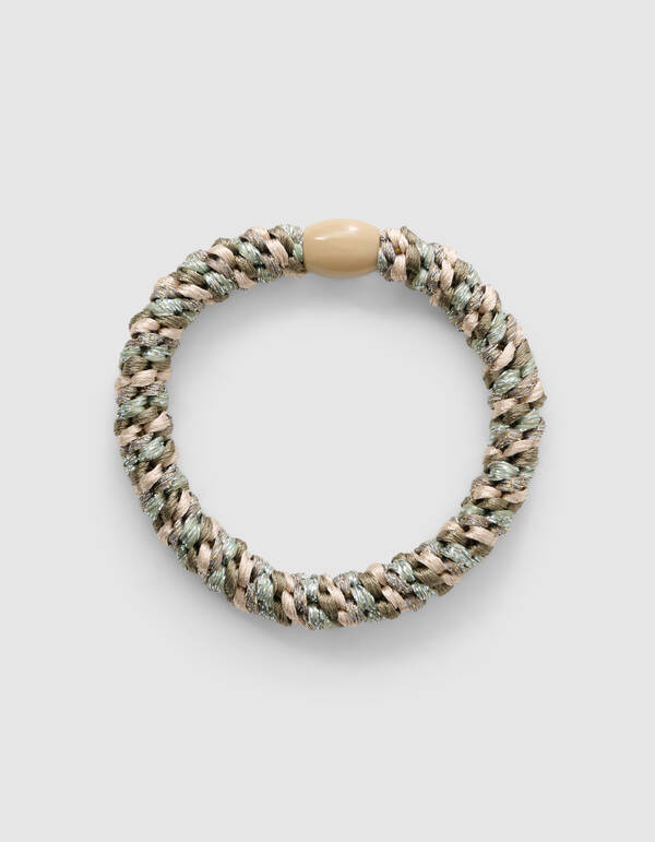 Lurex Haargummis Khaki SHOEBY ACCESSOIRES