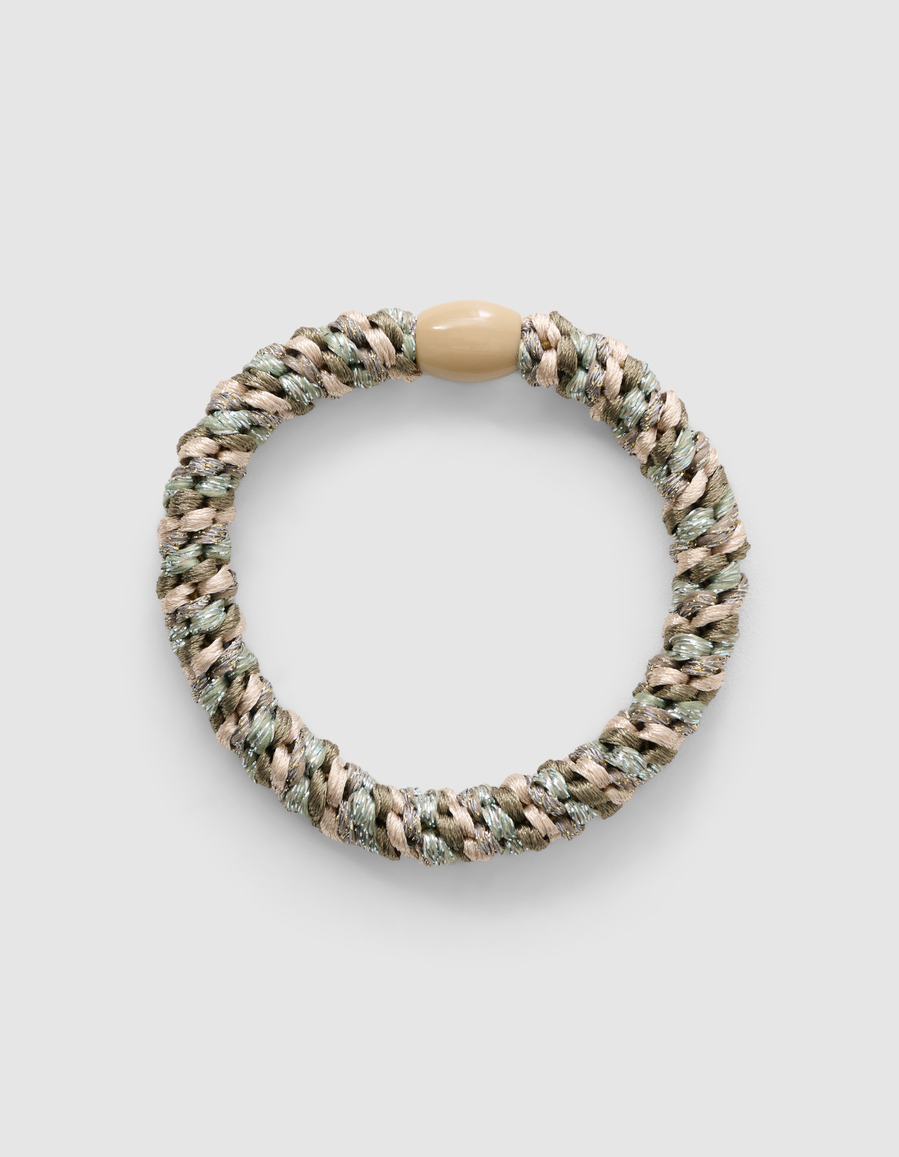 Lurex Haargummis Khaki SHOEBY ACCESSOIRES